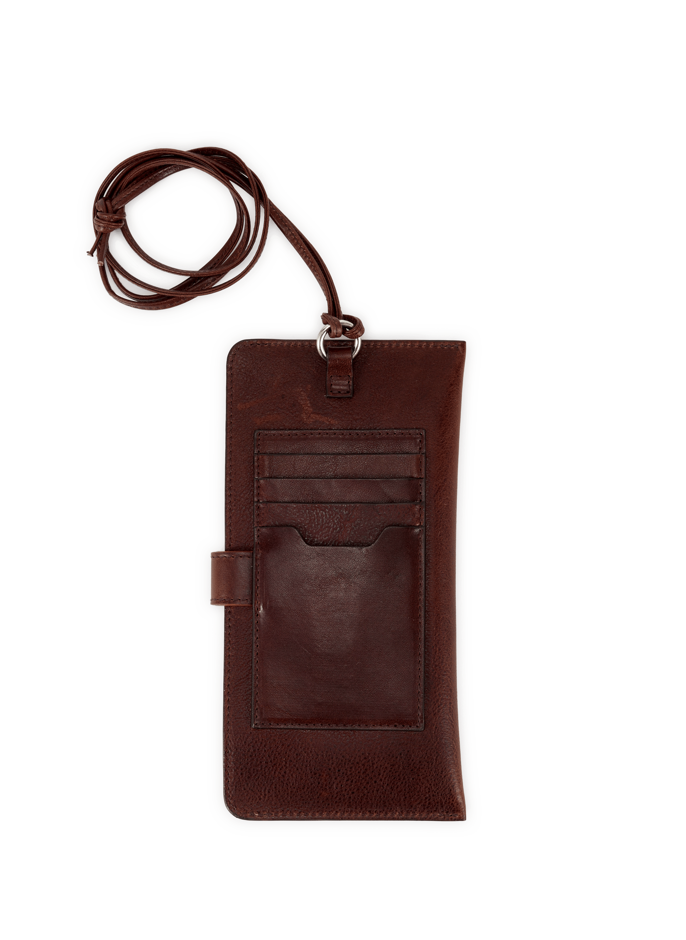  Leather wallet IL BISONTE Brown