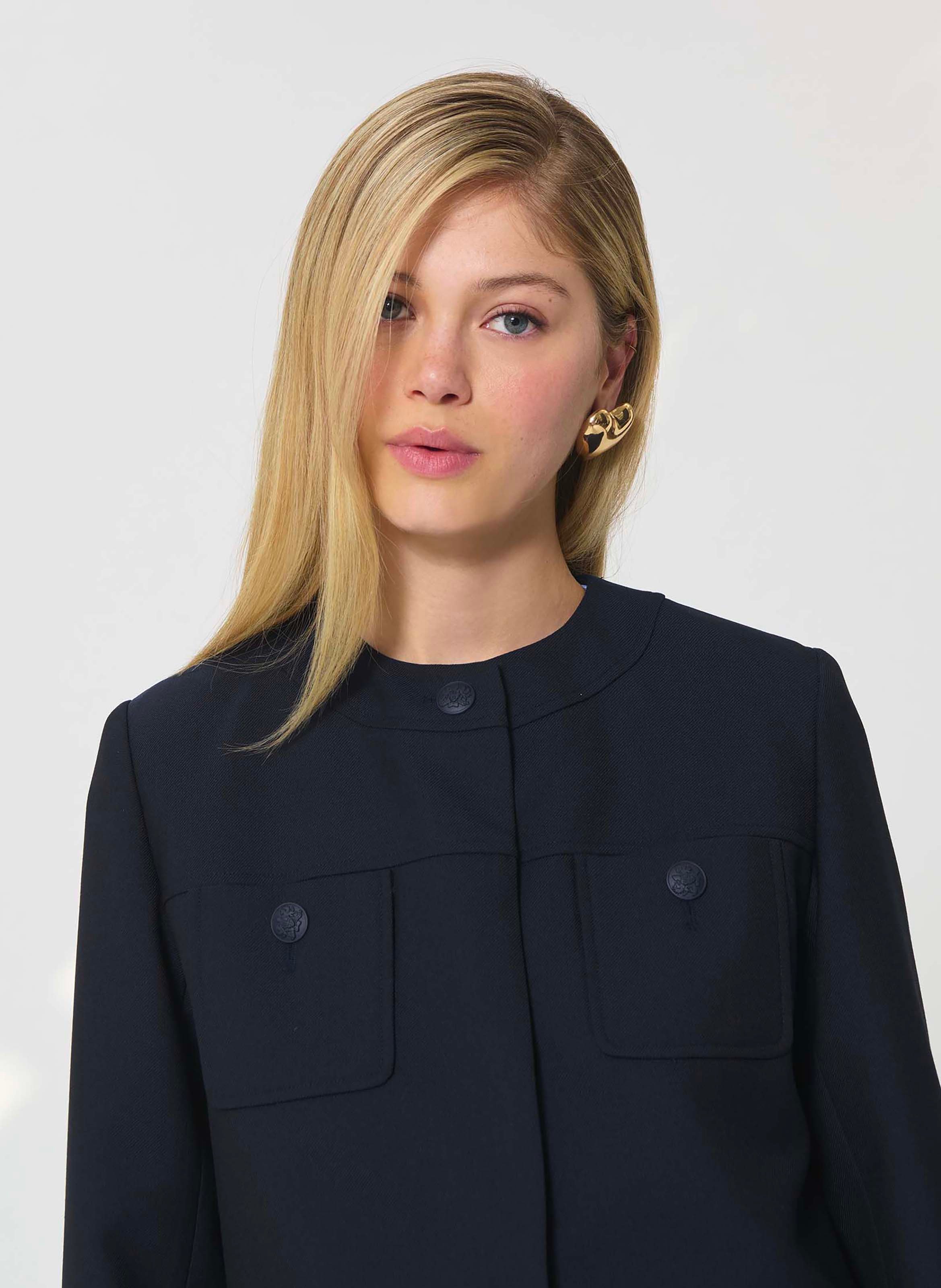 Veste vina TARA JARMON Bleu