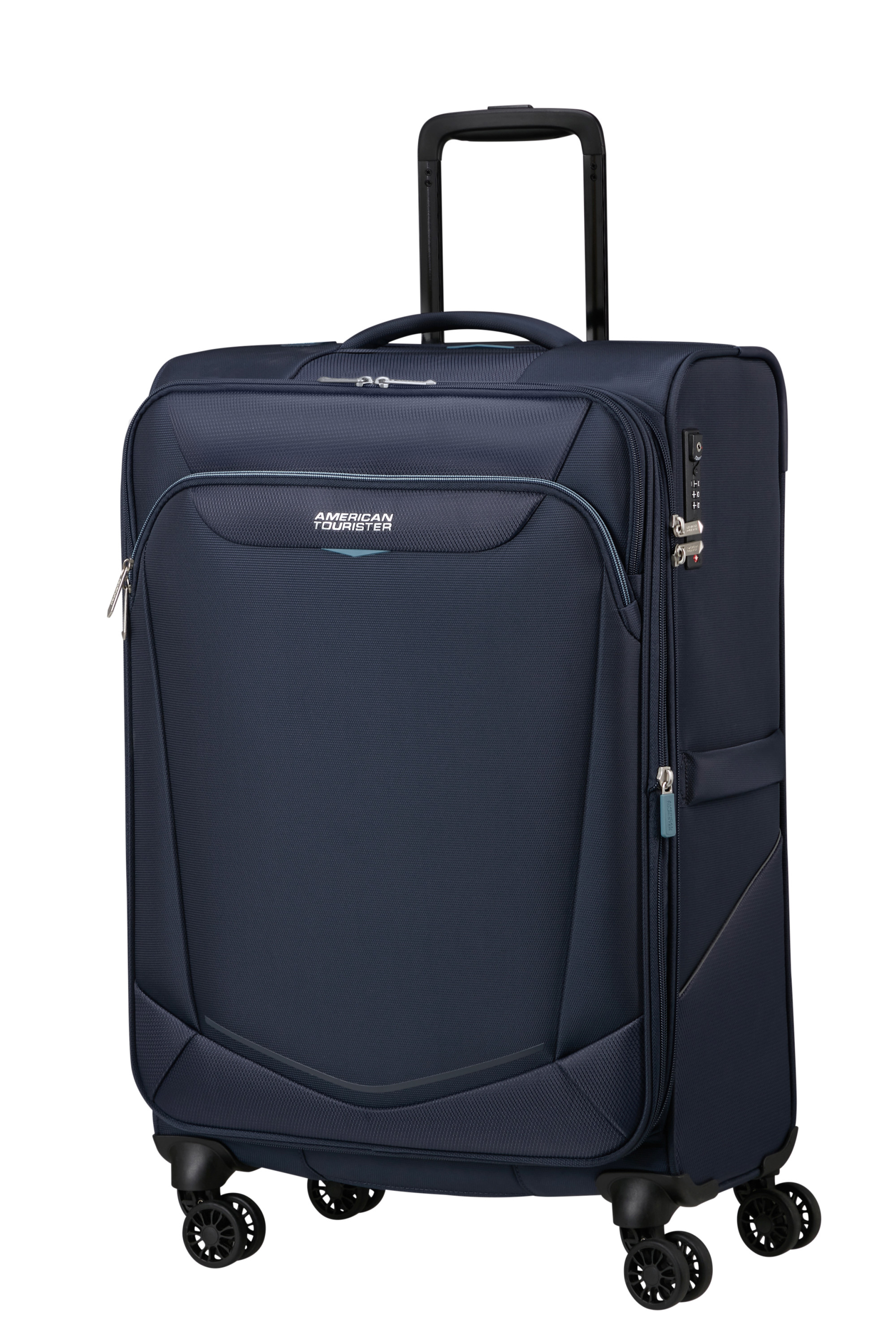 Summerride valise 4 roues taille m AMERICAN TOURISTER Bleu