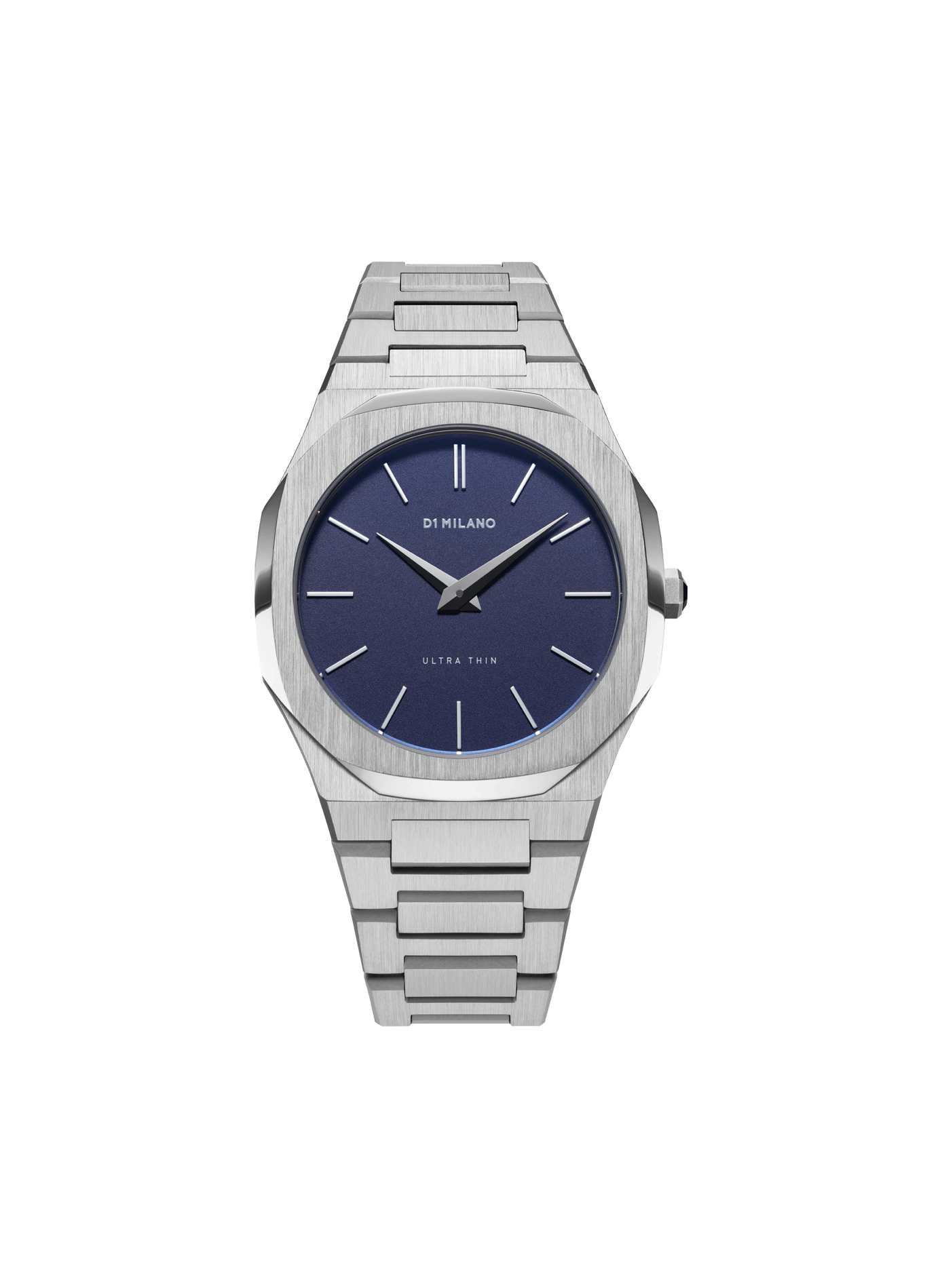 Montre Ocean en acier inoxydable D1 MILANO Argent