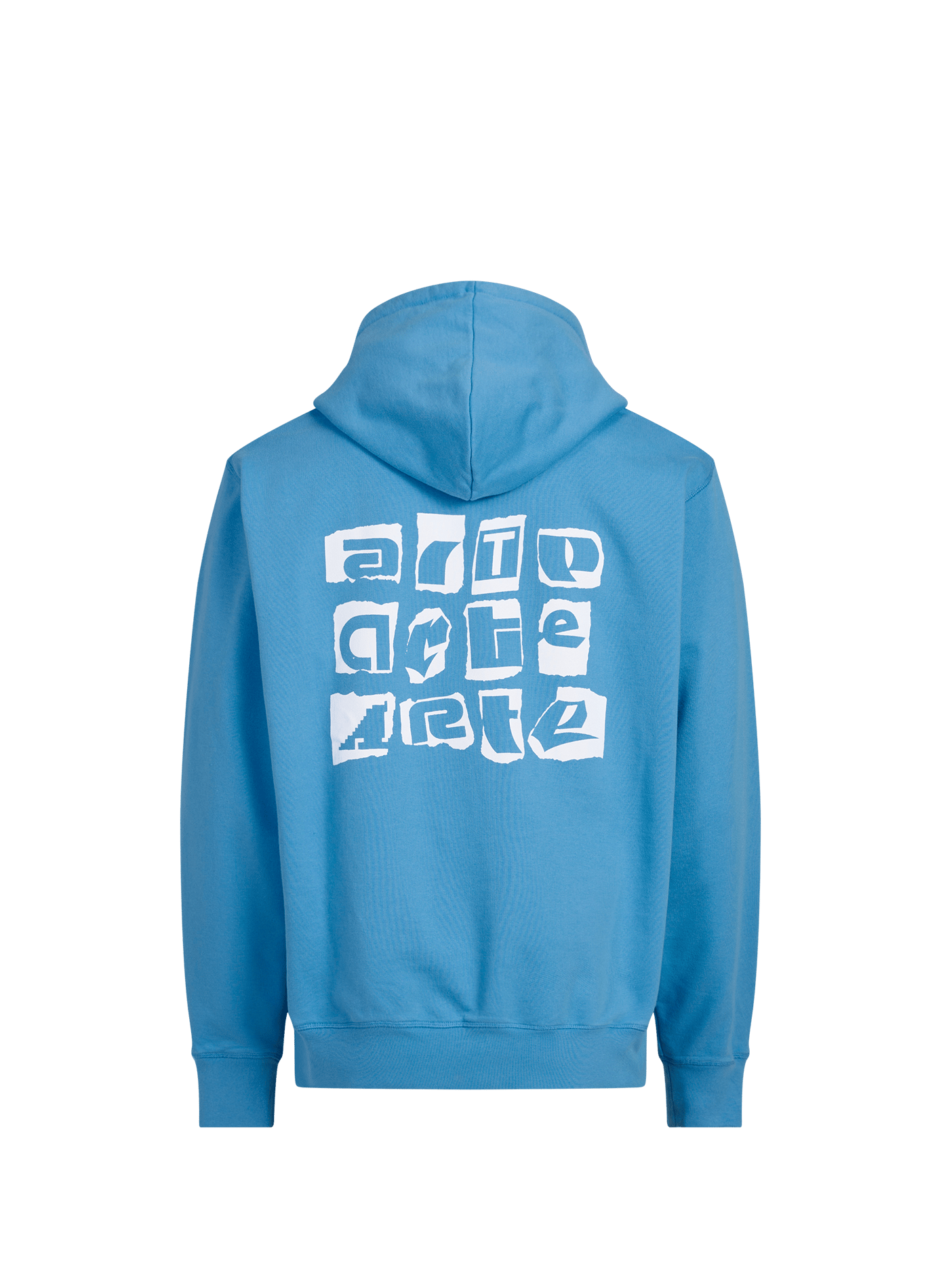 Sweat à capuche imprimés logo au dos en coton ARTE ANTWERP Bleu