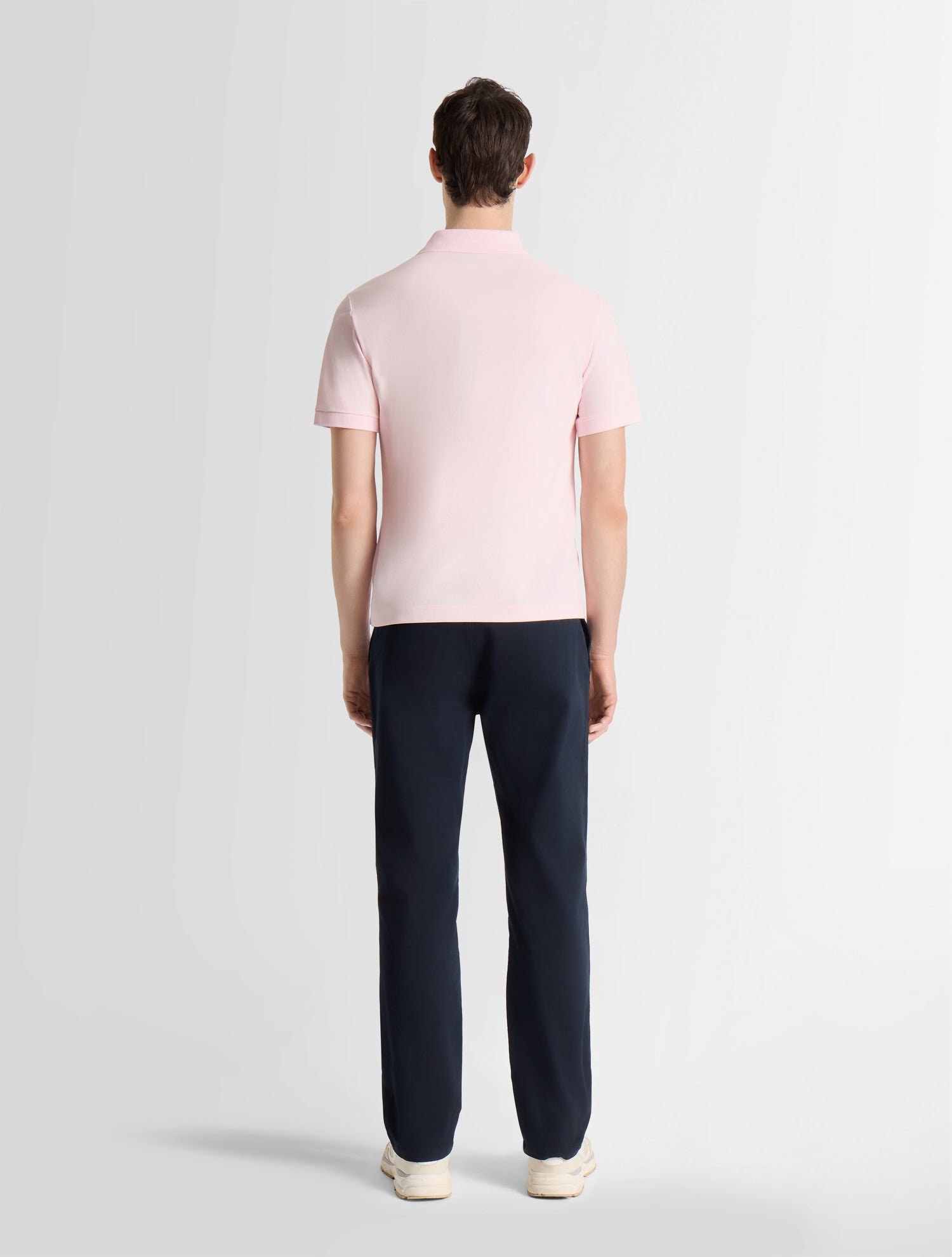 Polo manches courtes gerlo col polo coupe regular FUSALP Rose
