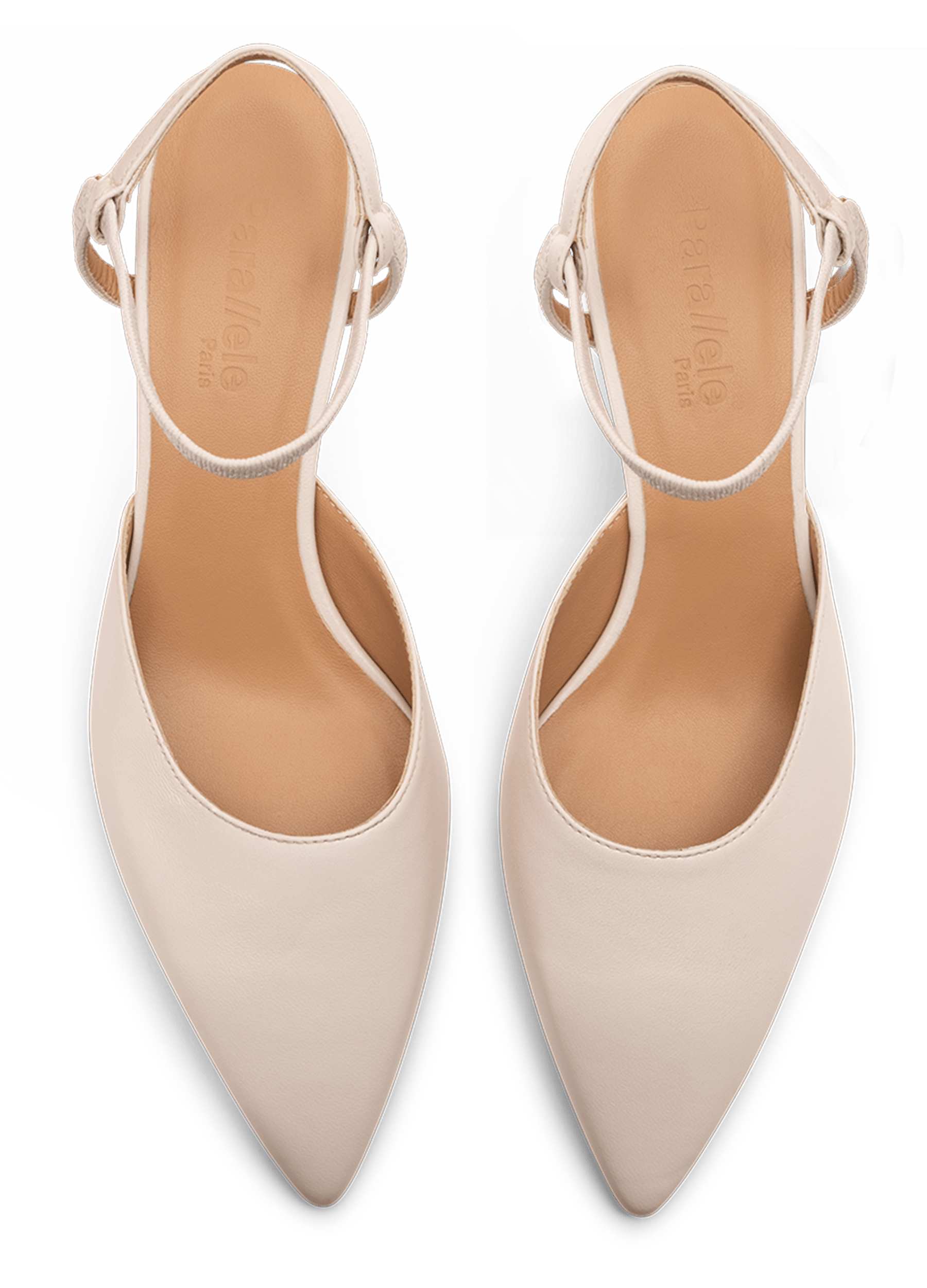 Sling back taylor en nappa PARALLELE Blanc