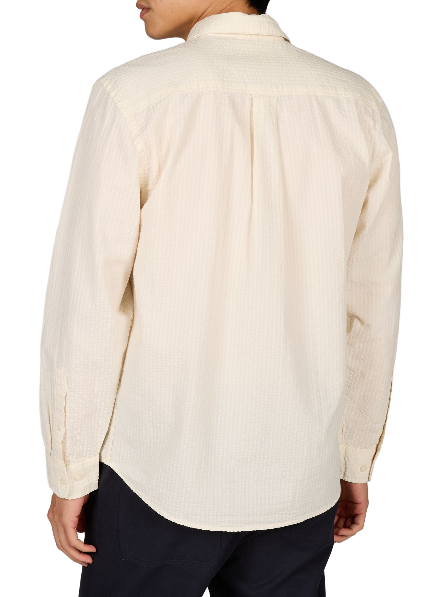 Gerade Baumwollbluse SELECTED Beige