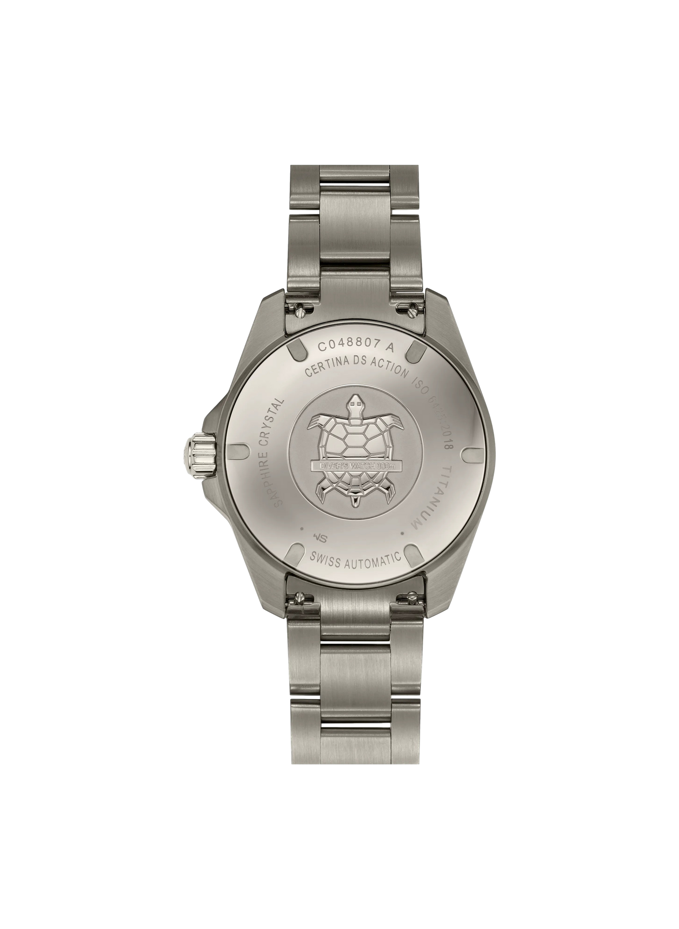 Montre automatique DS ACTION DIVER en titane CERTINA Gris