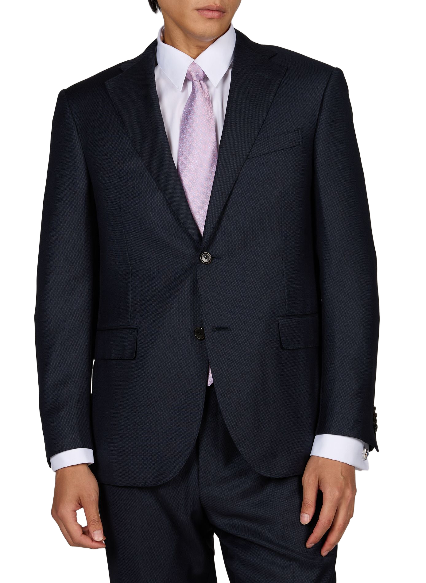 Tailored suit in virgin wool CORNELIANI Blue