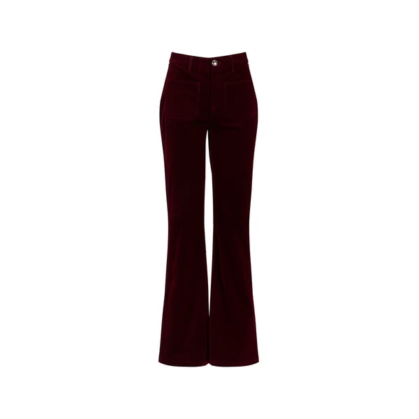 Pantalon droit en velours côtelé Pantalon droit en velours côtelé