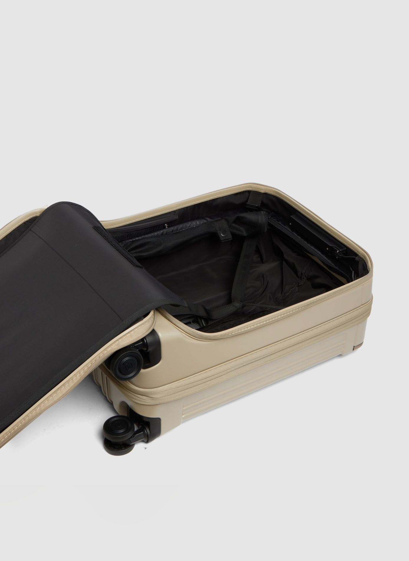 Handbagage voor laptop met twee openingen PIQUADRO Beige