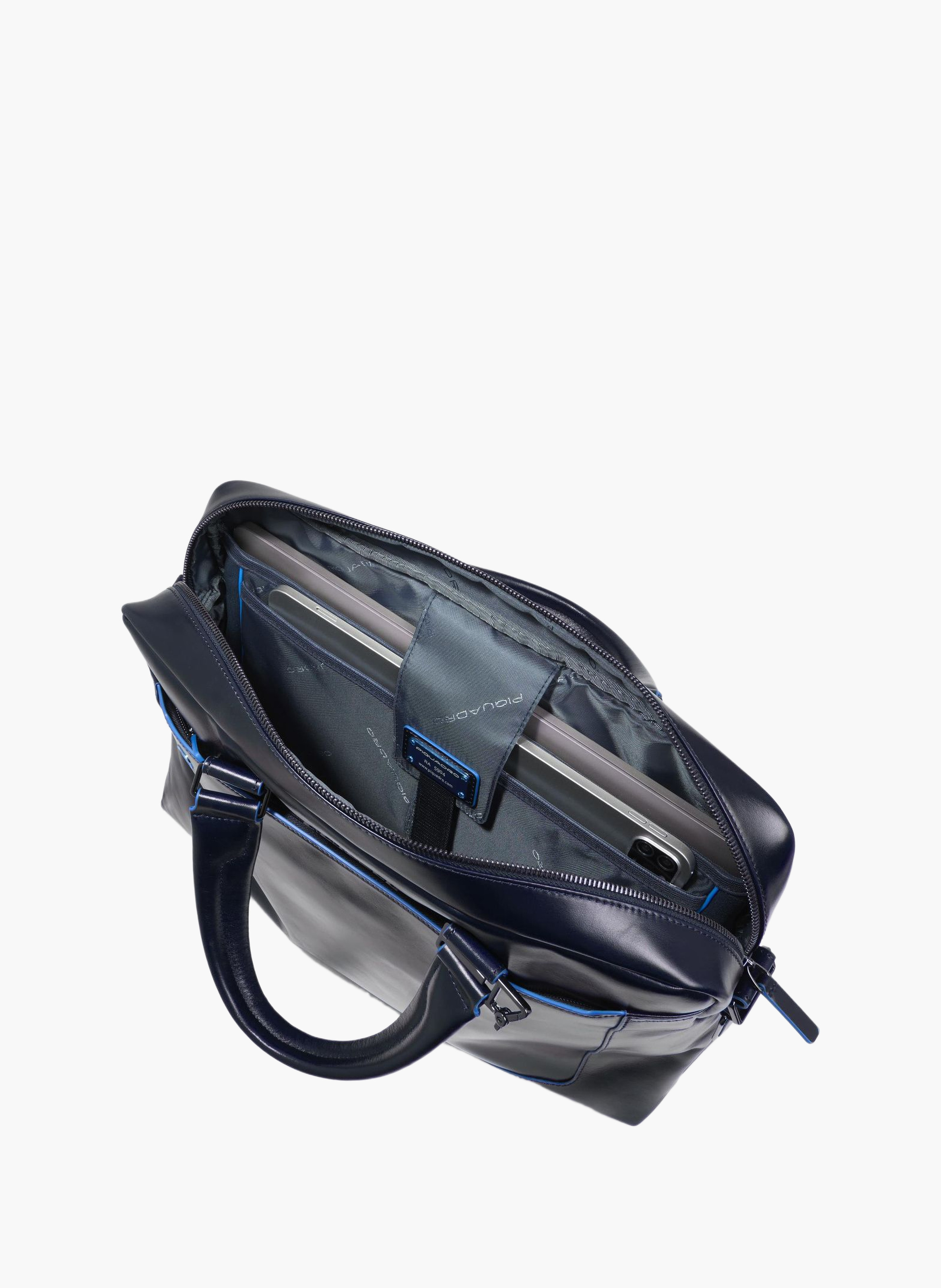 Sac personnalisable pour ordinateur 14" | Bleu PIQUADRO Femme