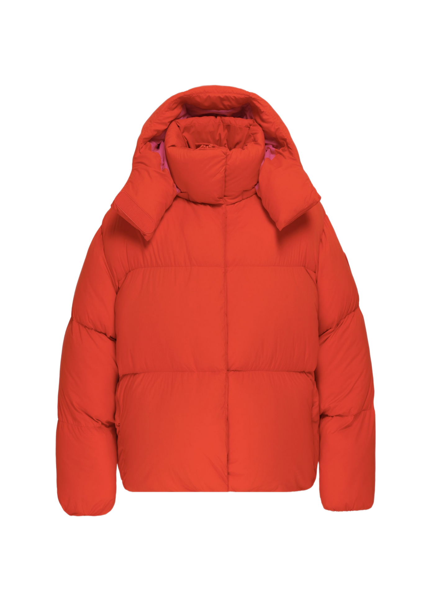 Doudoune Liv oversize à capuche GERTRUDE Red