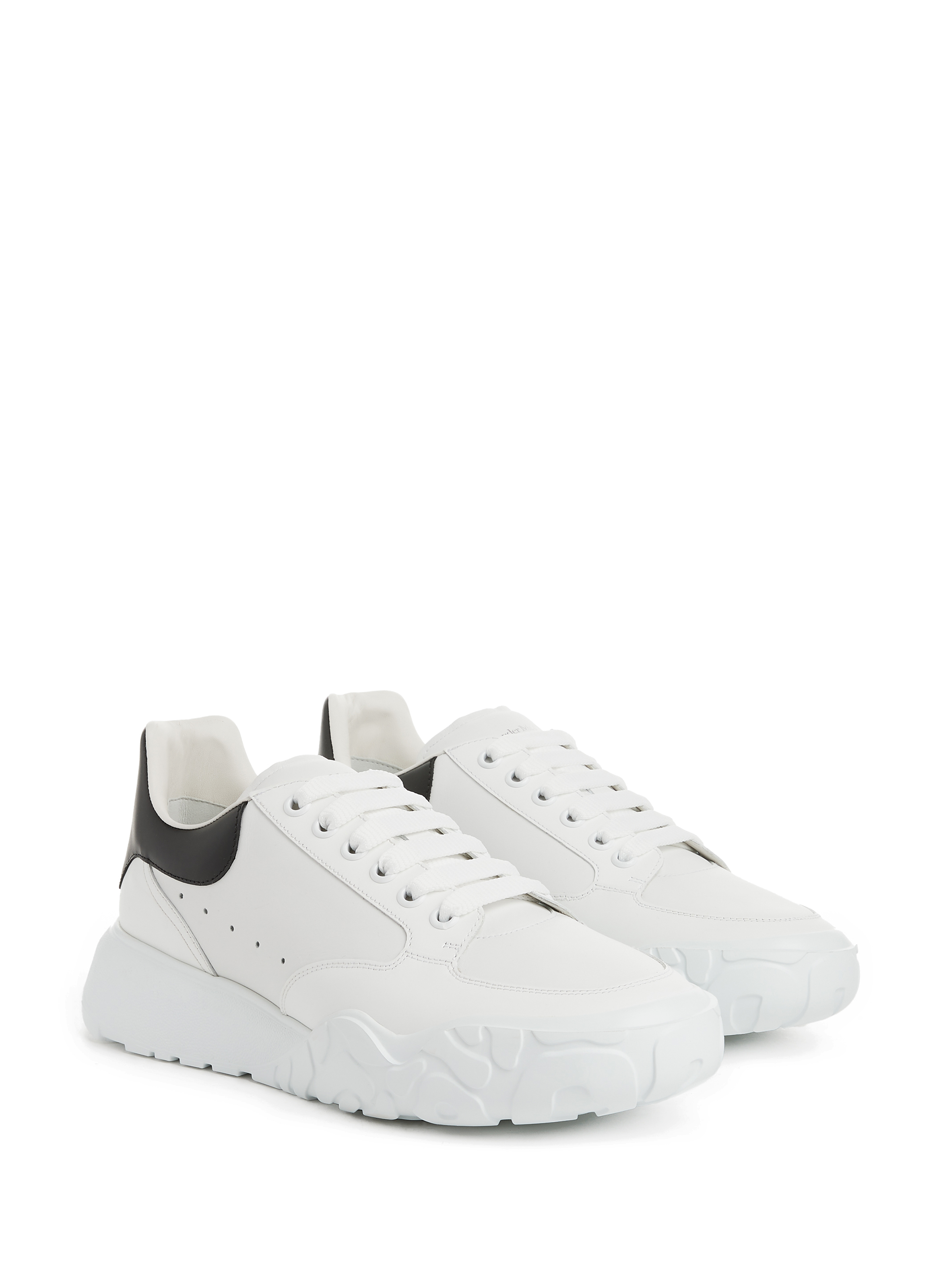 Baskets Court Trainer en cuir