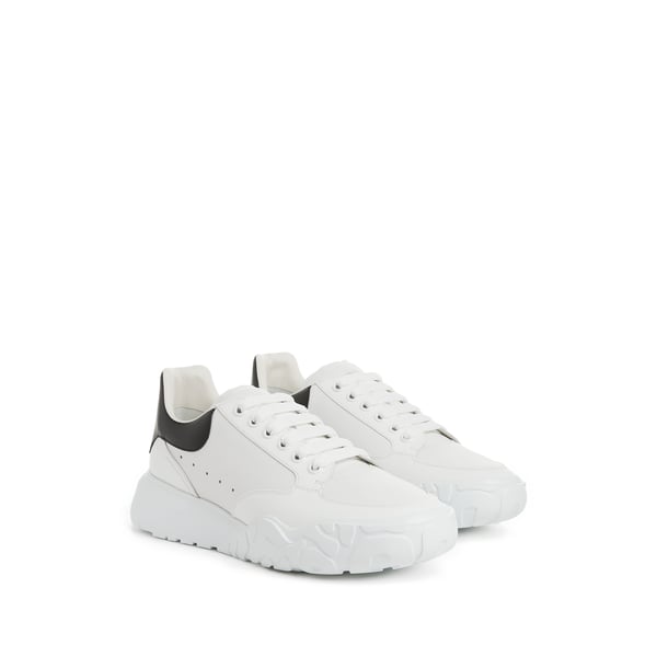 Baskets Court Trainer en cuir