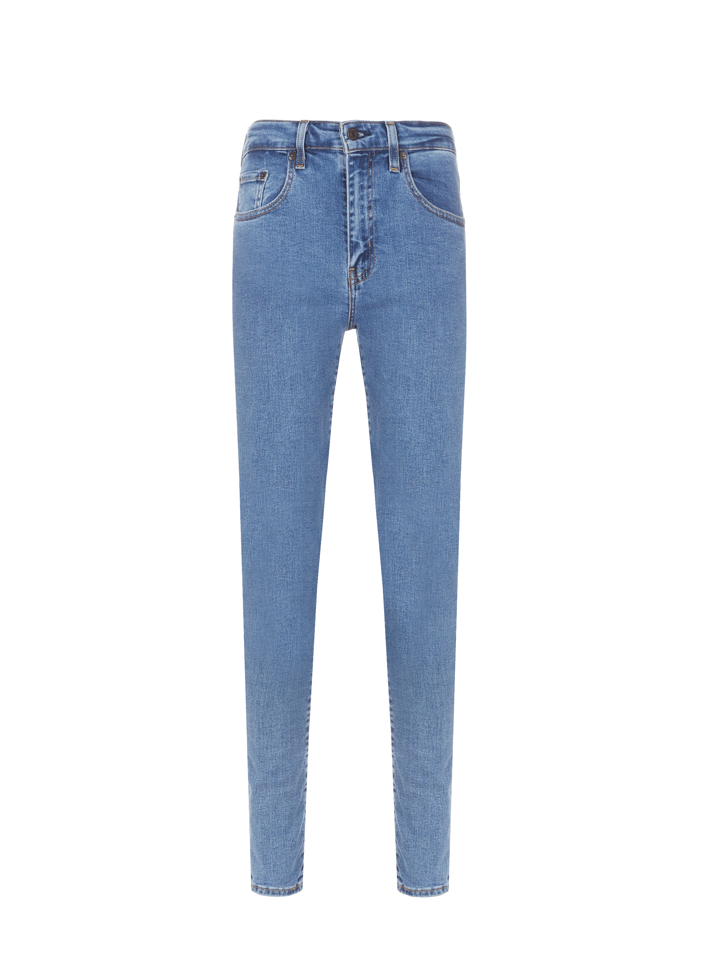 Jean skinny en coton mélangé
