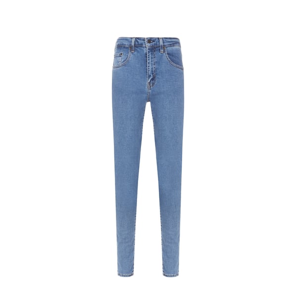 Jean skinny en coton mélangé