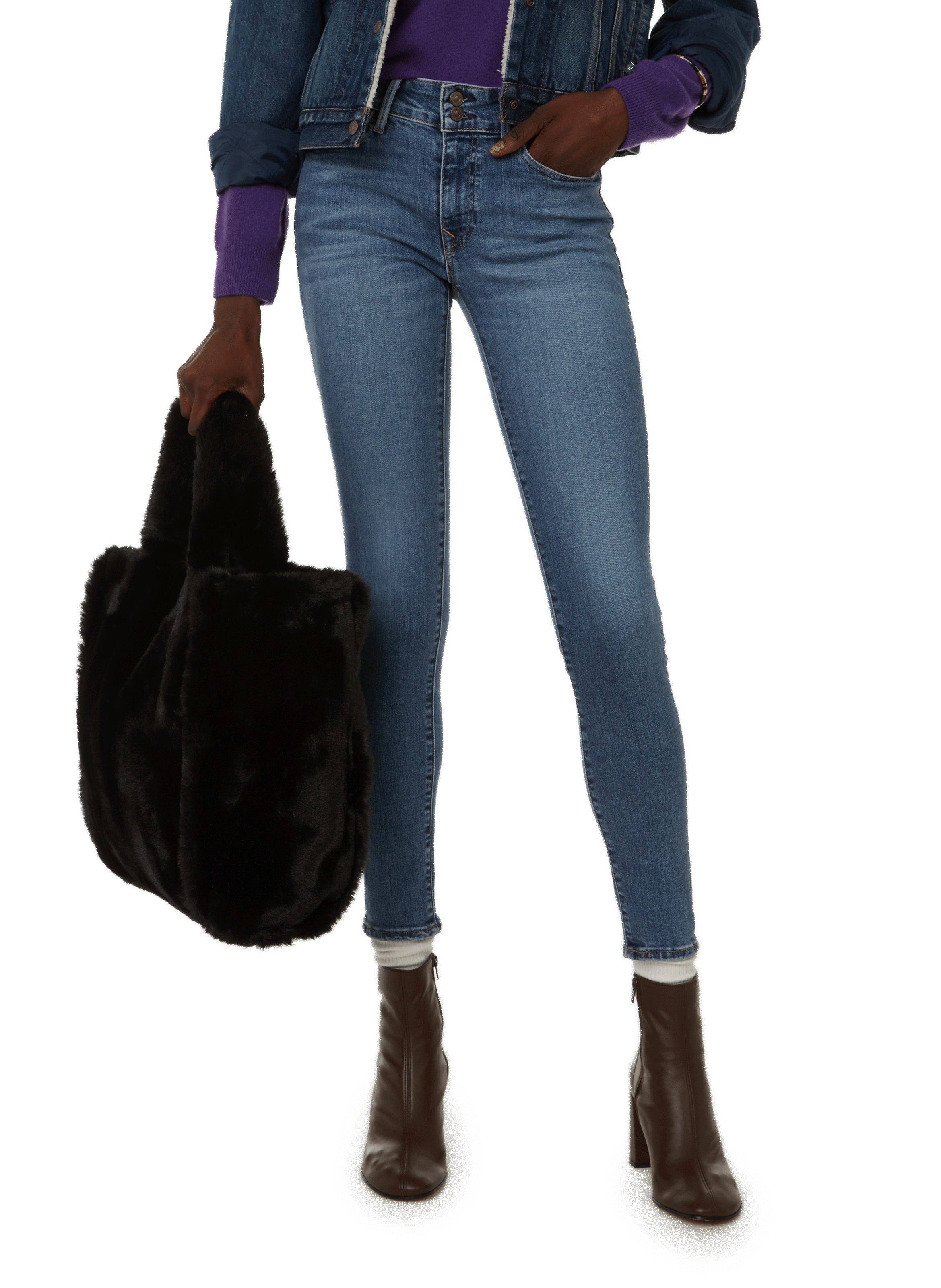 Cotton skinny jeans  | Blue LEVI'S Women