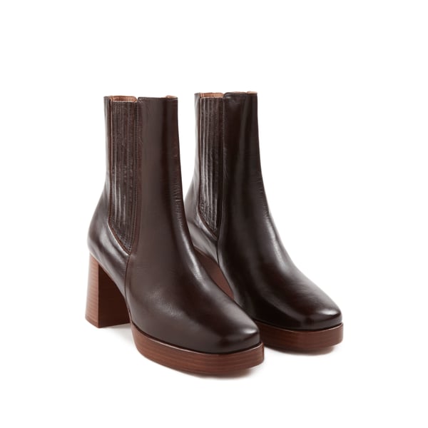 Bottines Solveig en cuir