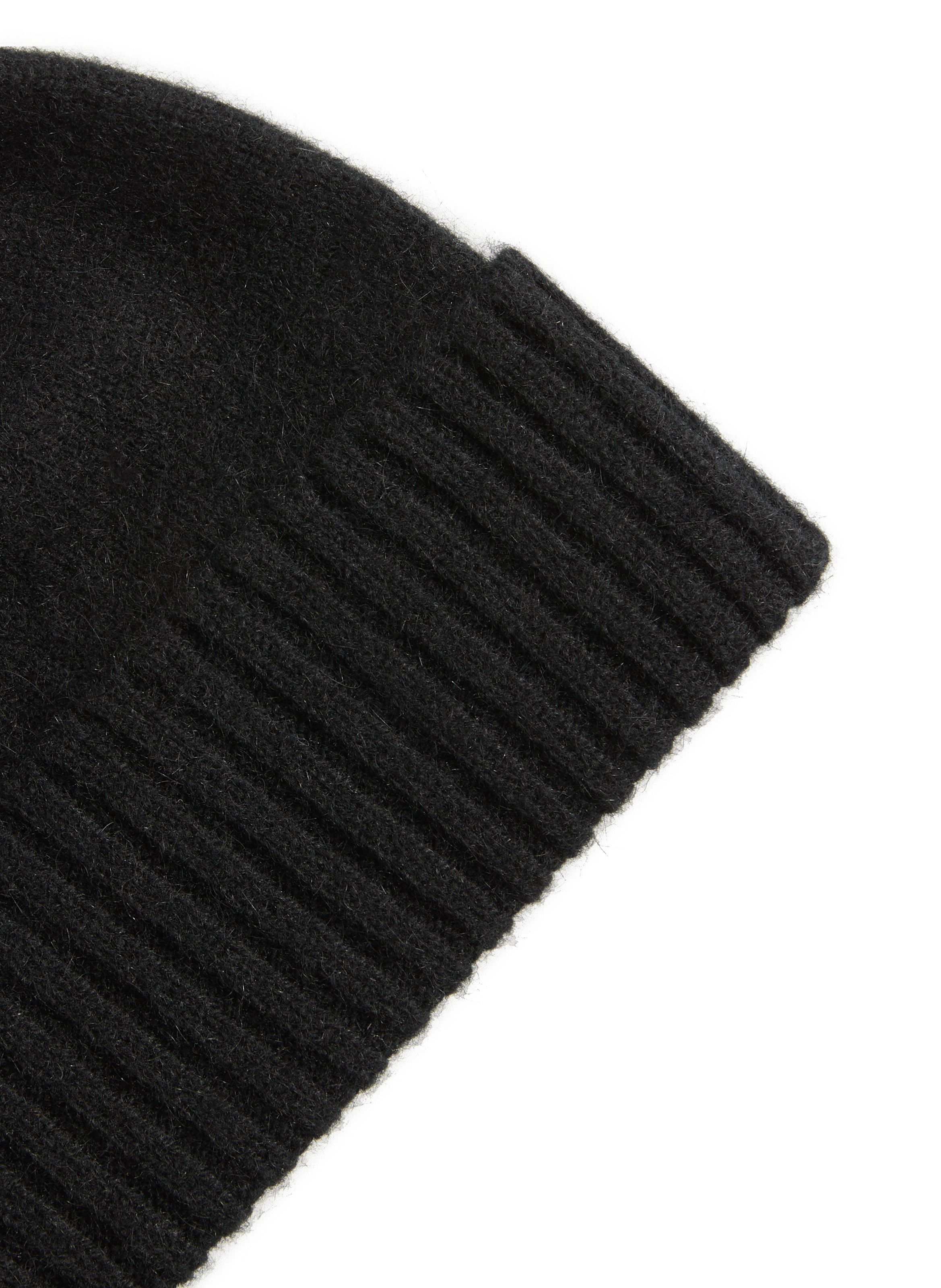 Bonnet fin en laine  MACKIE Noir
