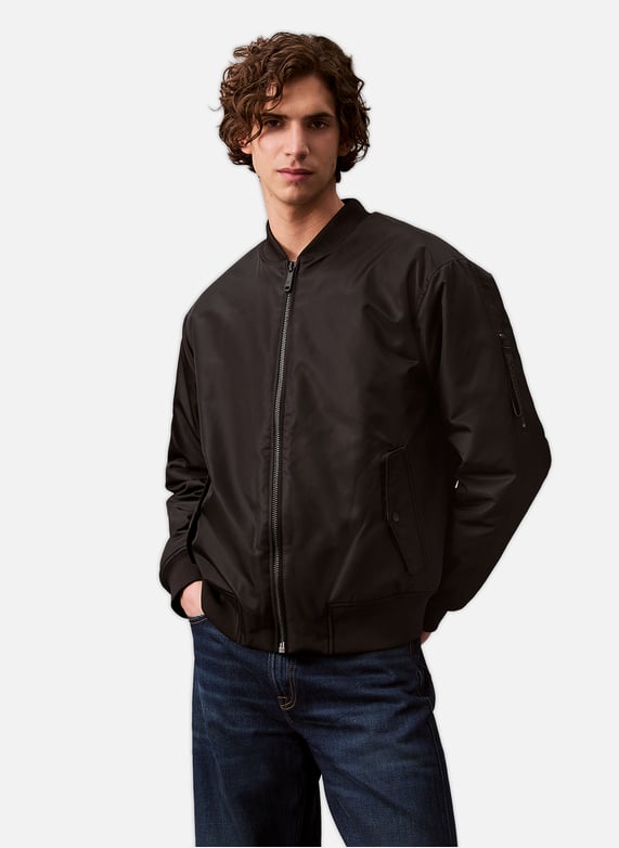 Mens calvin klein bomber jacket shop