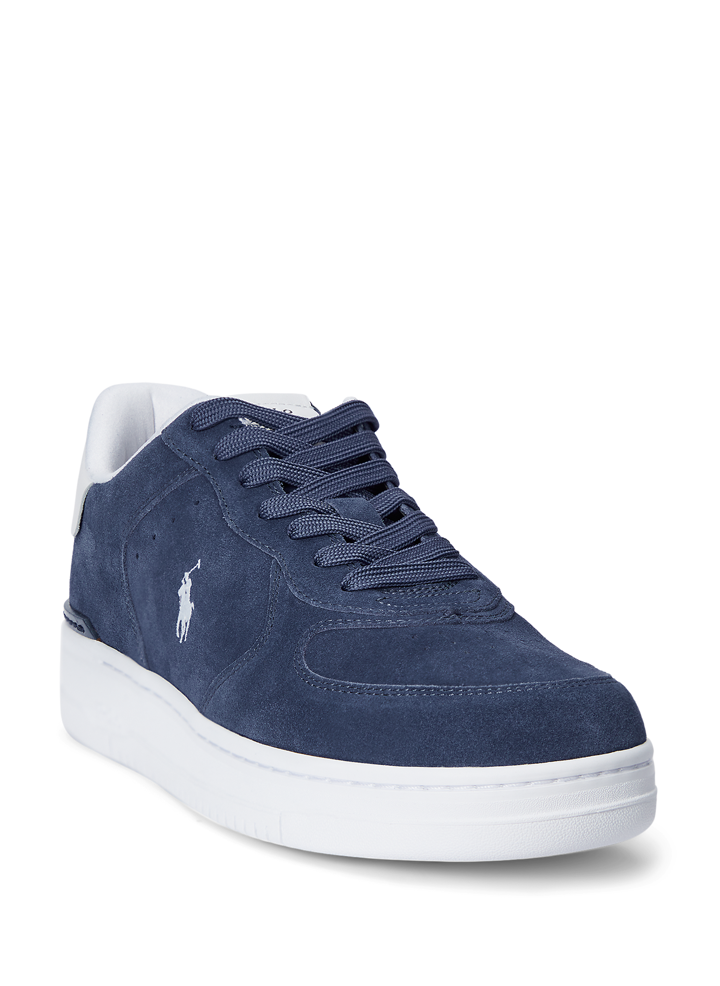 Baskets en cuir  POLO RALPH LAUREN Bleu