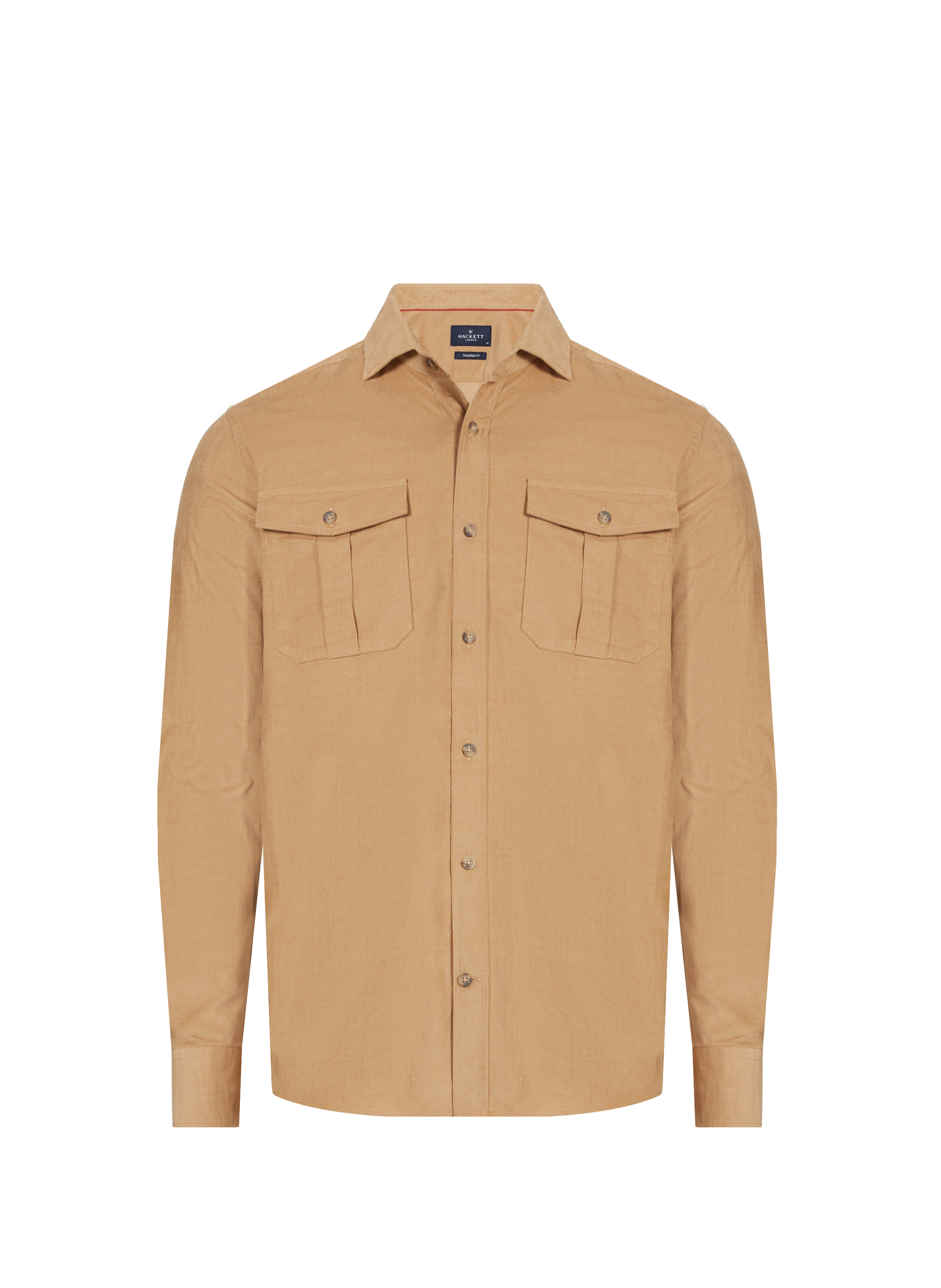 Chemise en coton HACKETT Beige