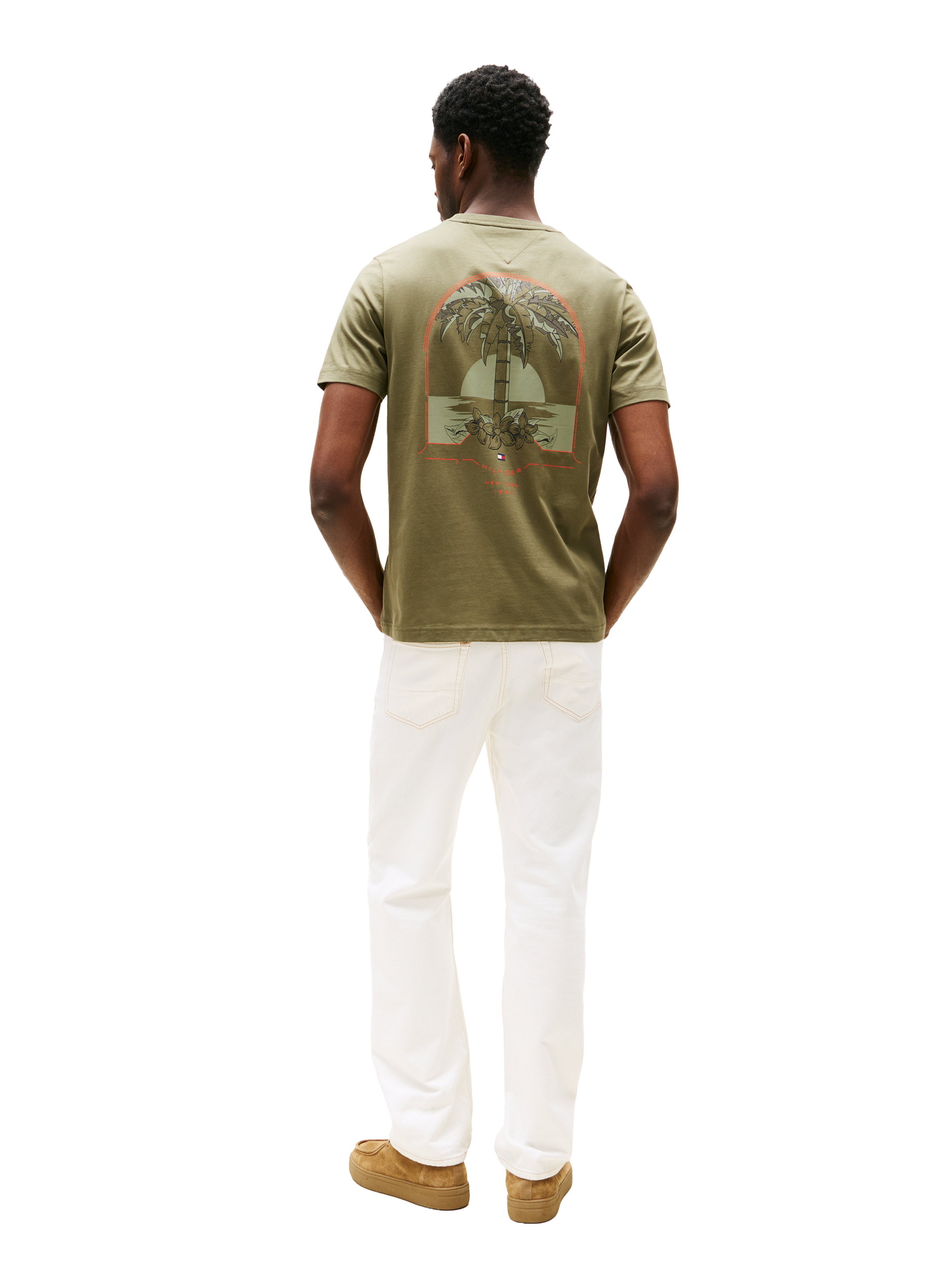 Classic Cotton T-Shirt TOMMY HILFIGER Green