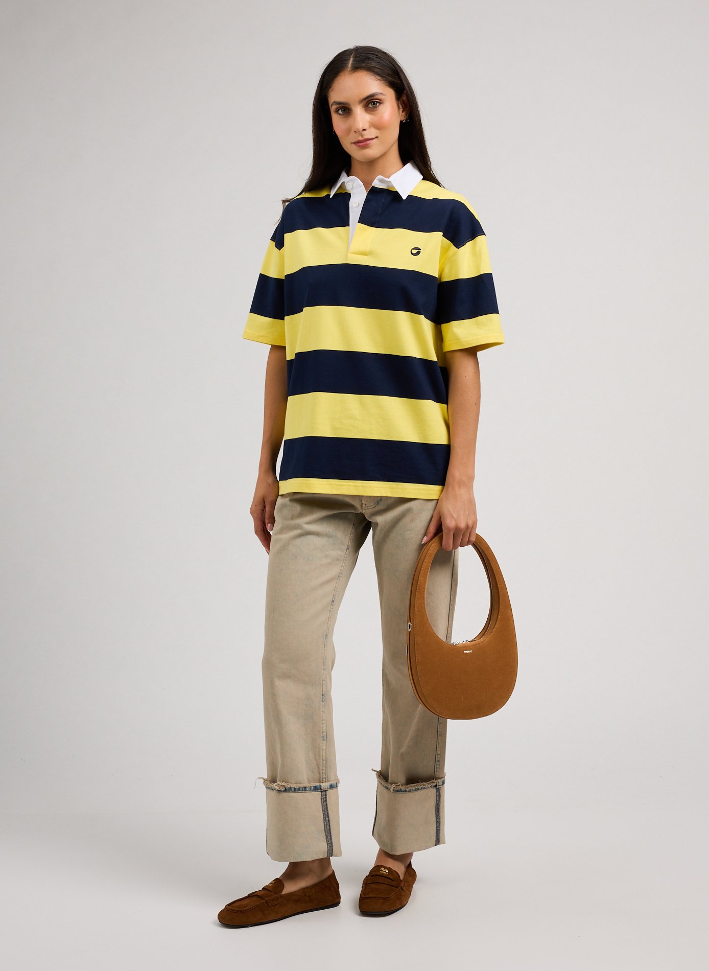 Light Wash Boyfriend Jeans COPERNI Grey