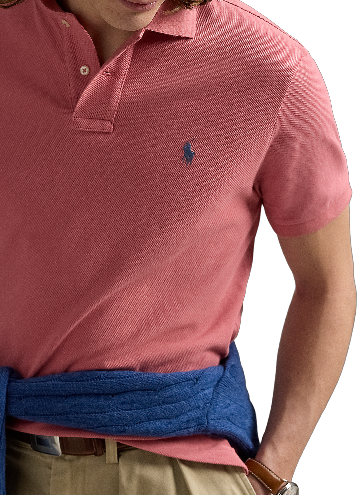 Polo en coton POLO RALPH LAUREN Rose