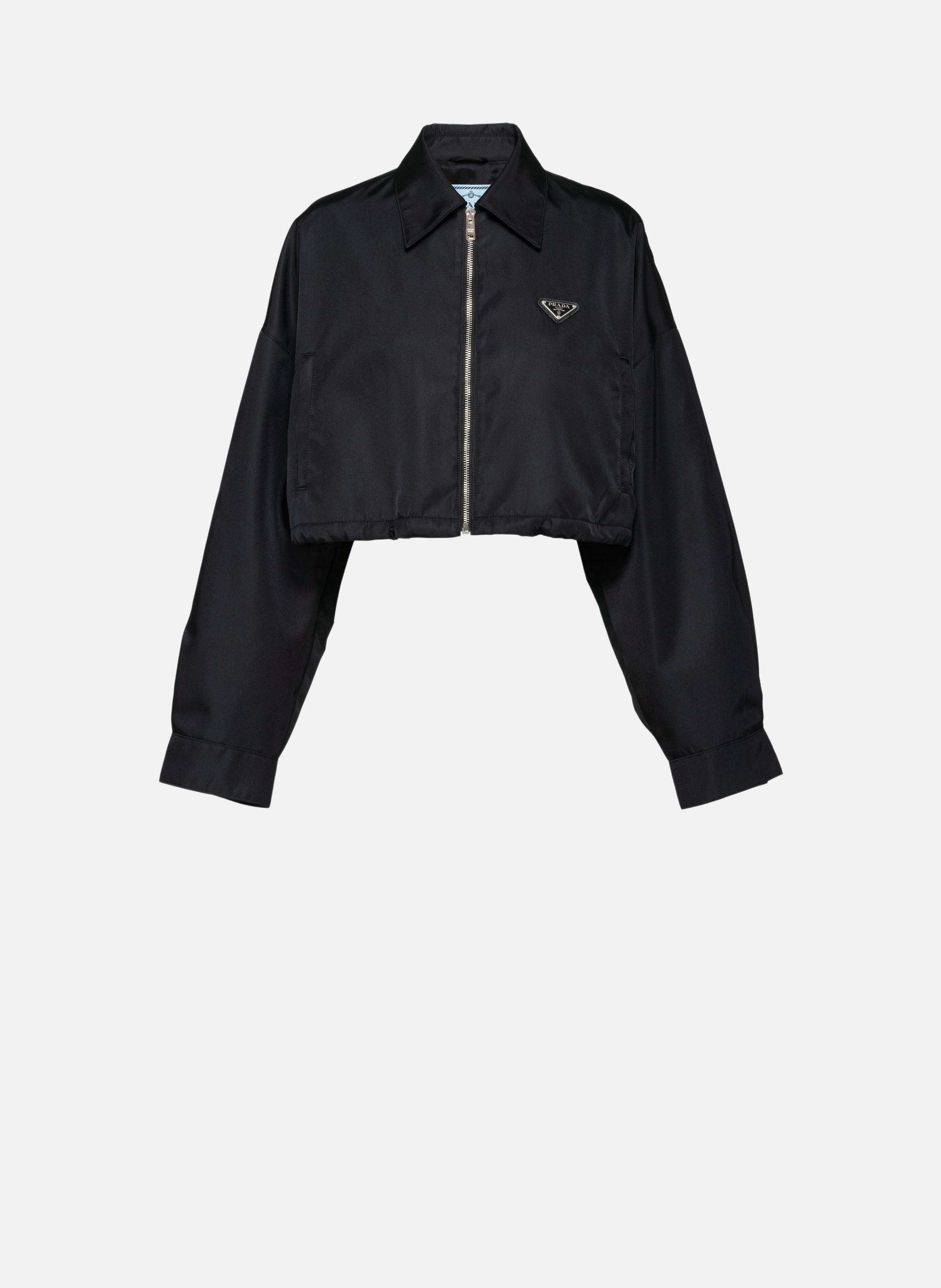 Blouson court en re-nylon PRADA Noir