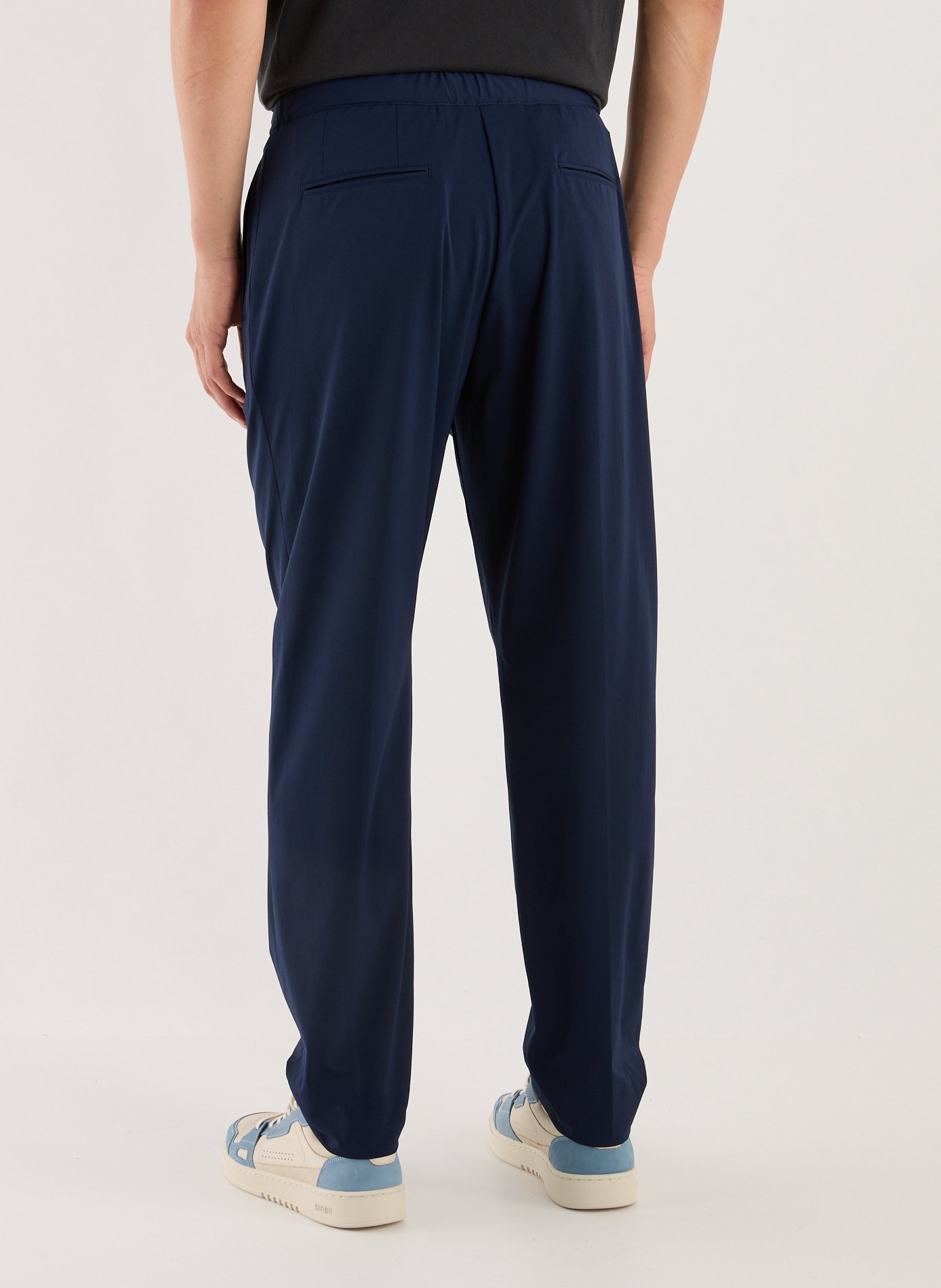 Straight leg pants with inner drawstring PAUL SMITH Blue