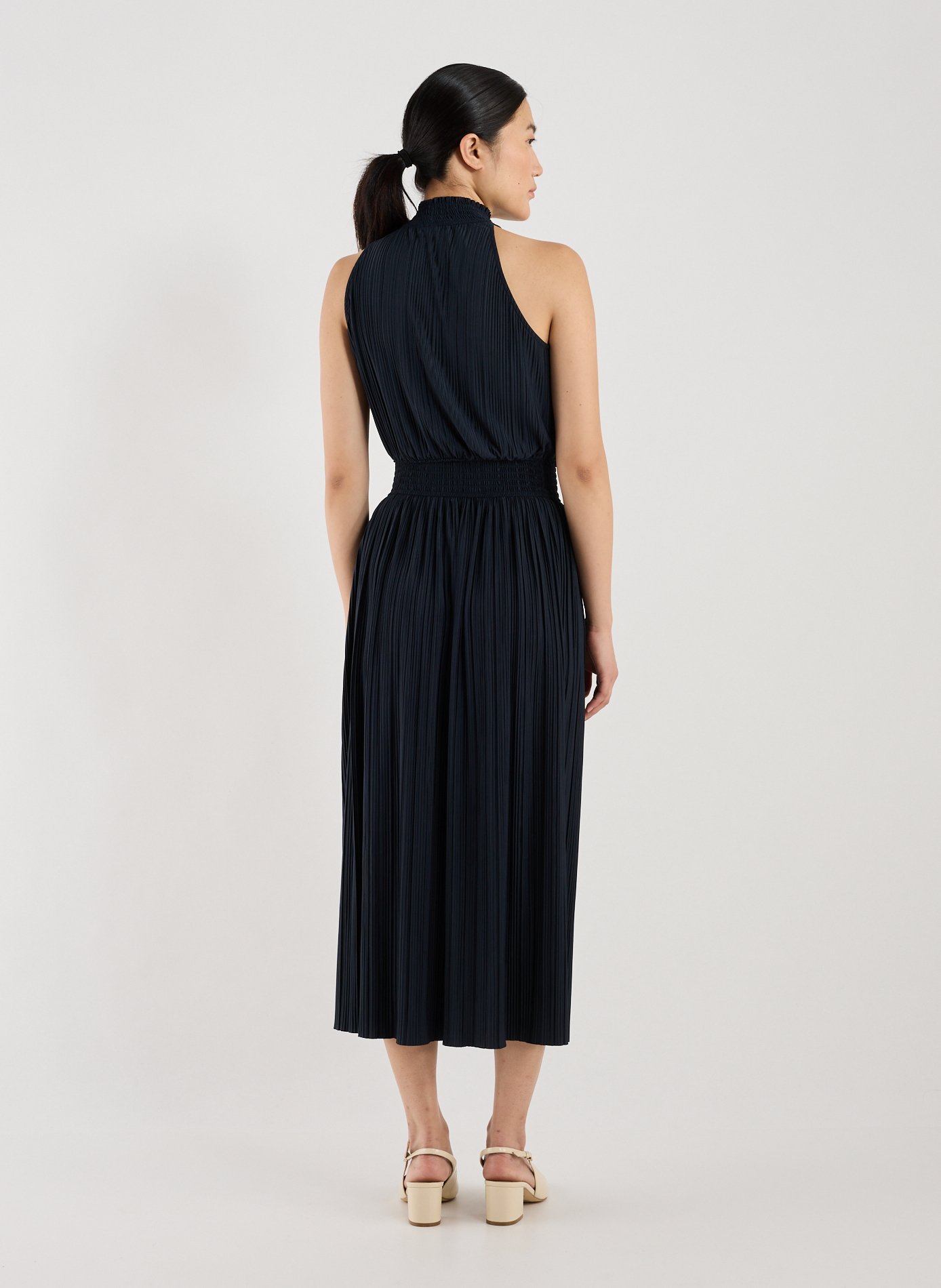 Robe plissée Uma SAMSOE SAMSOE Bleu