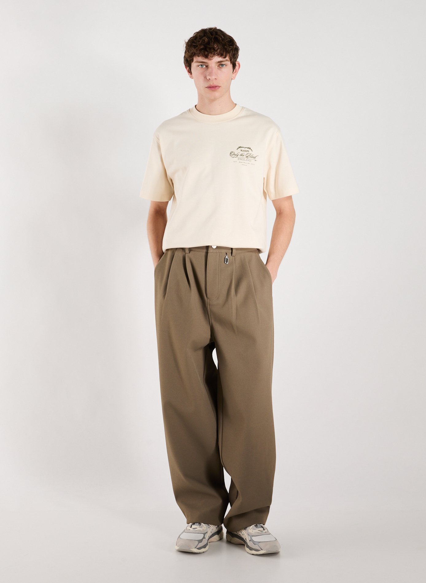 T-shirt in cotton by Blakes ONLY THE BLIND Beige