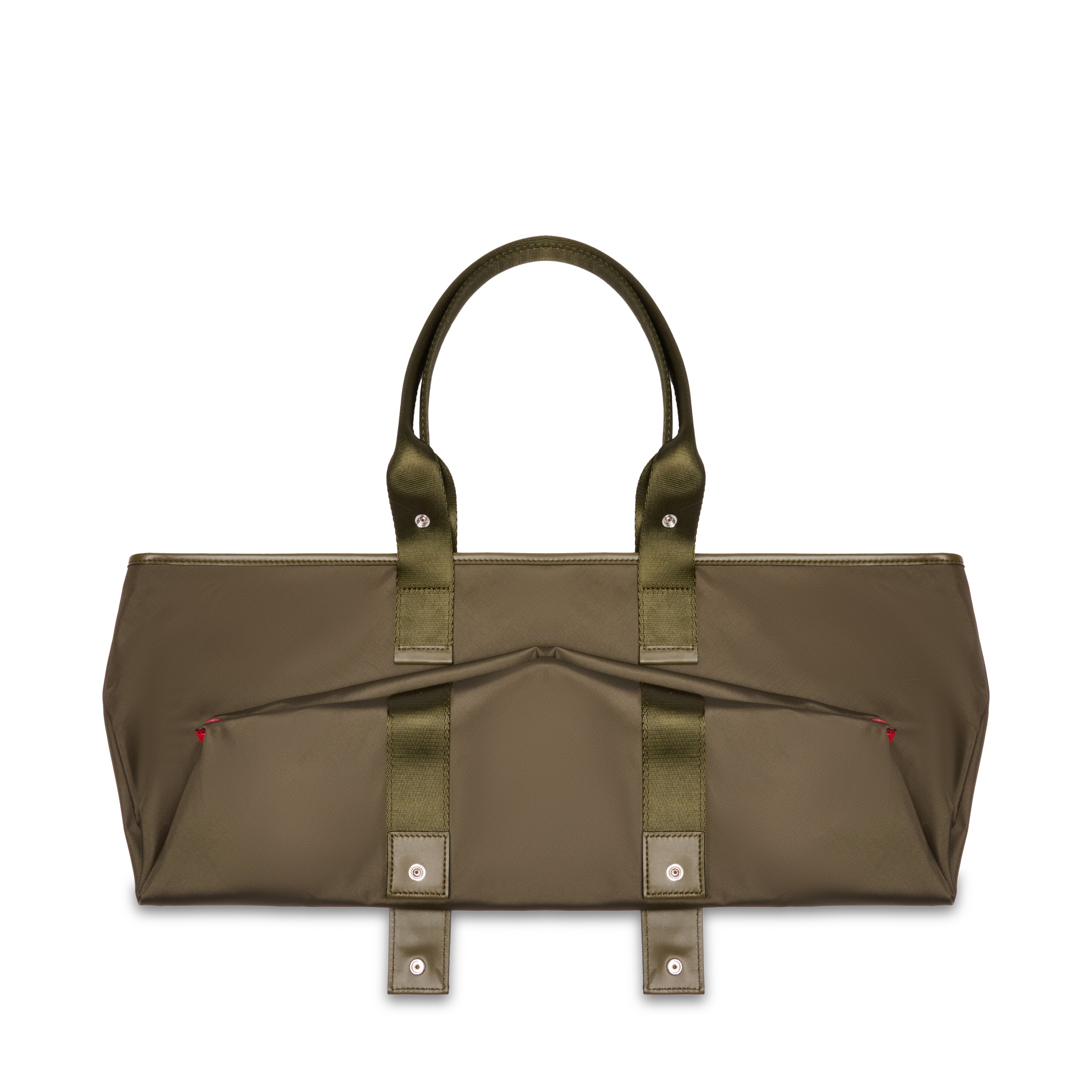 Sac cabas zippé l mistral rollable de lancel en nylon LANCEL Vert