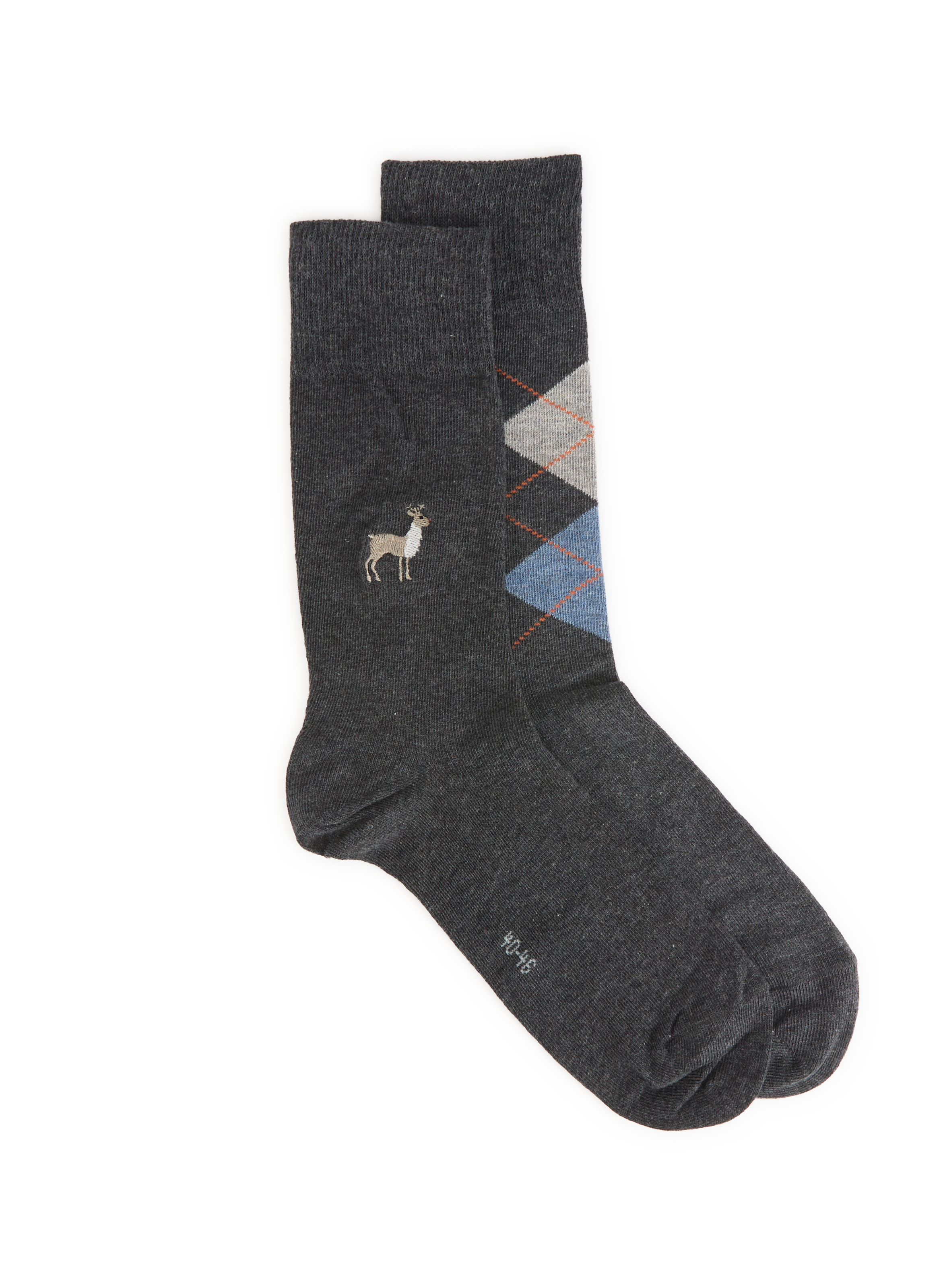 BURLINGTON Set of 2 pairs of high socks Grey