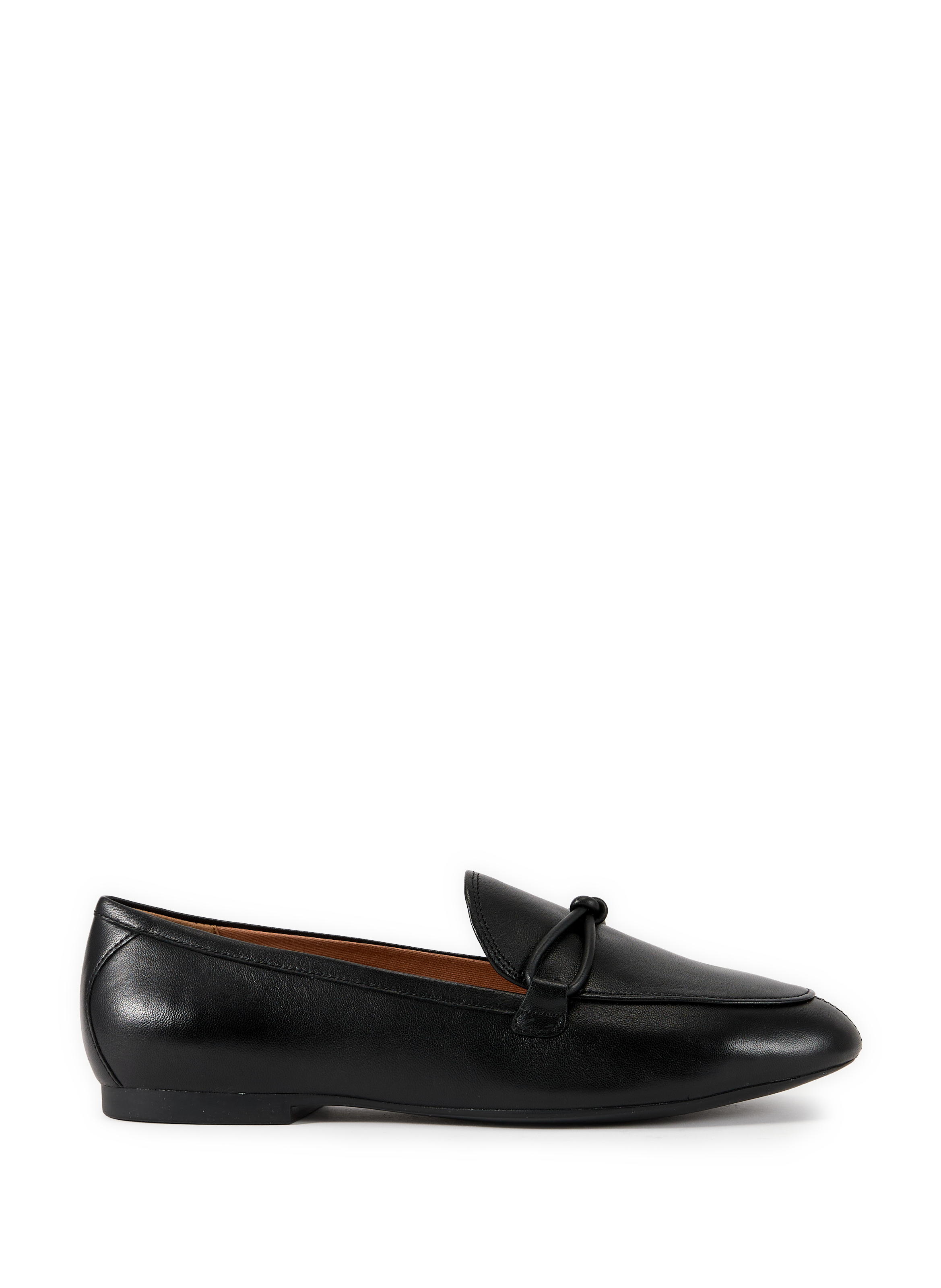 Mocassins en cuir GEOX Noir