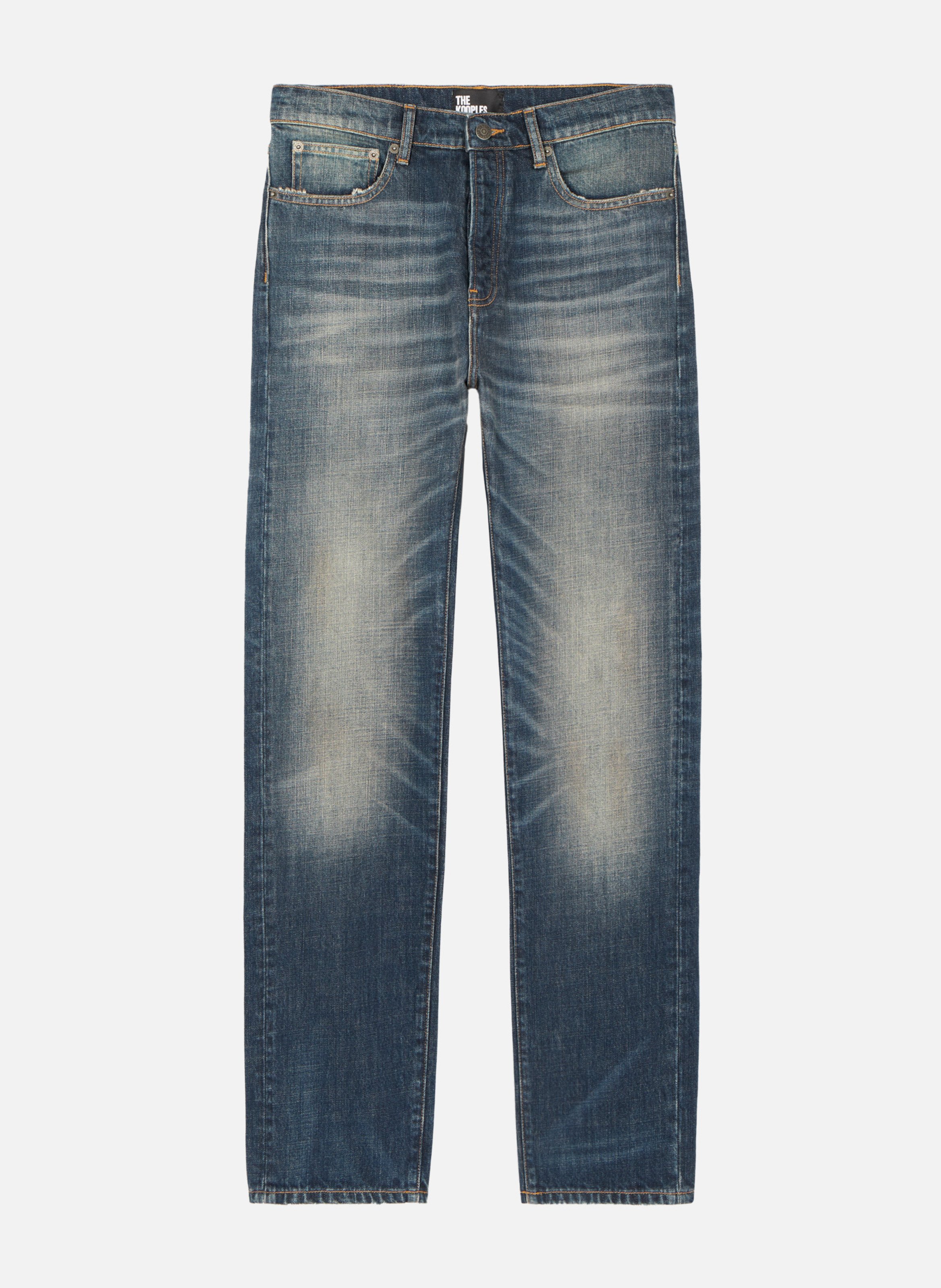Jean droit  moyen THE KOOPLES Bleu