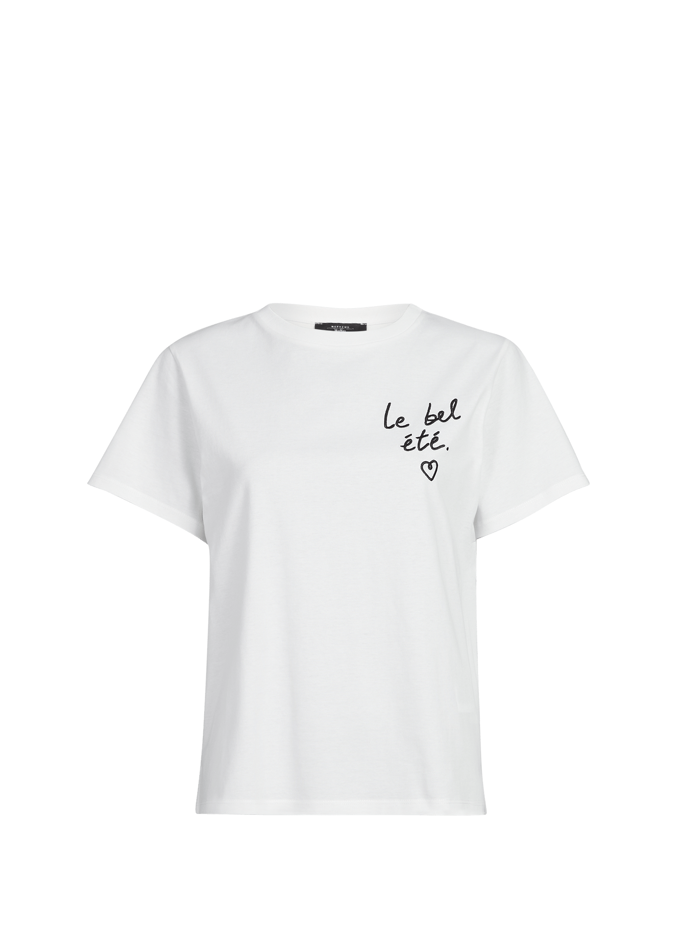 Classic Cotton T-Shirt MAX MARA WEEK END White