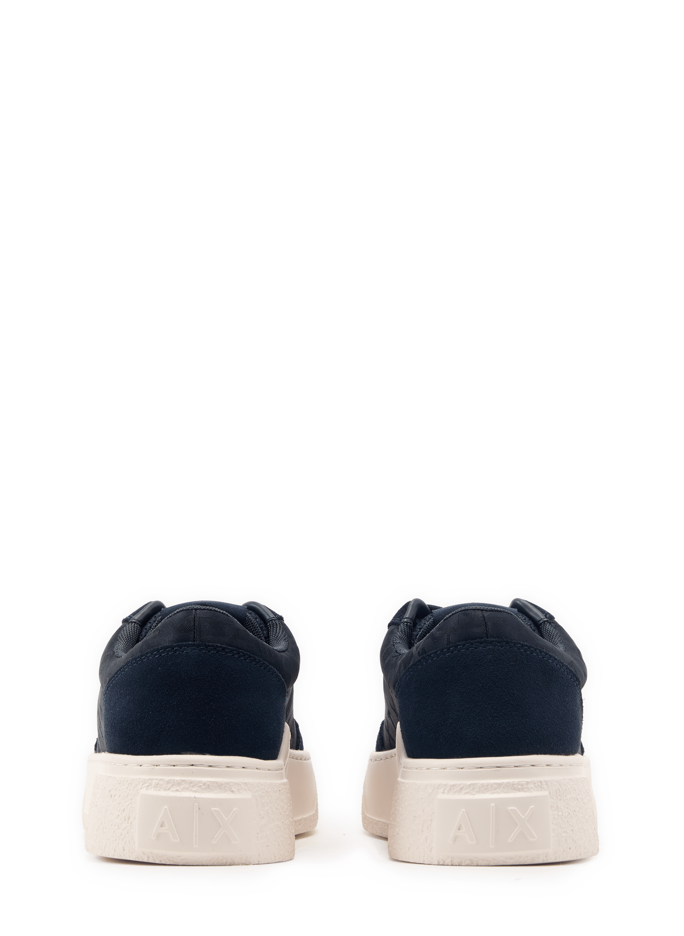 Baskets basses en tissu technique ARMANI EXCHANGE Bleu