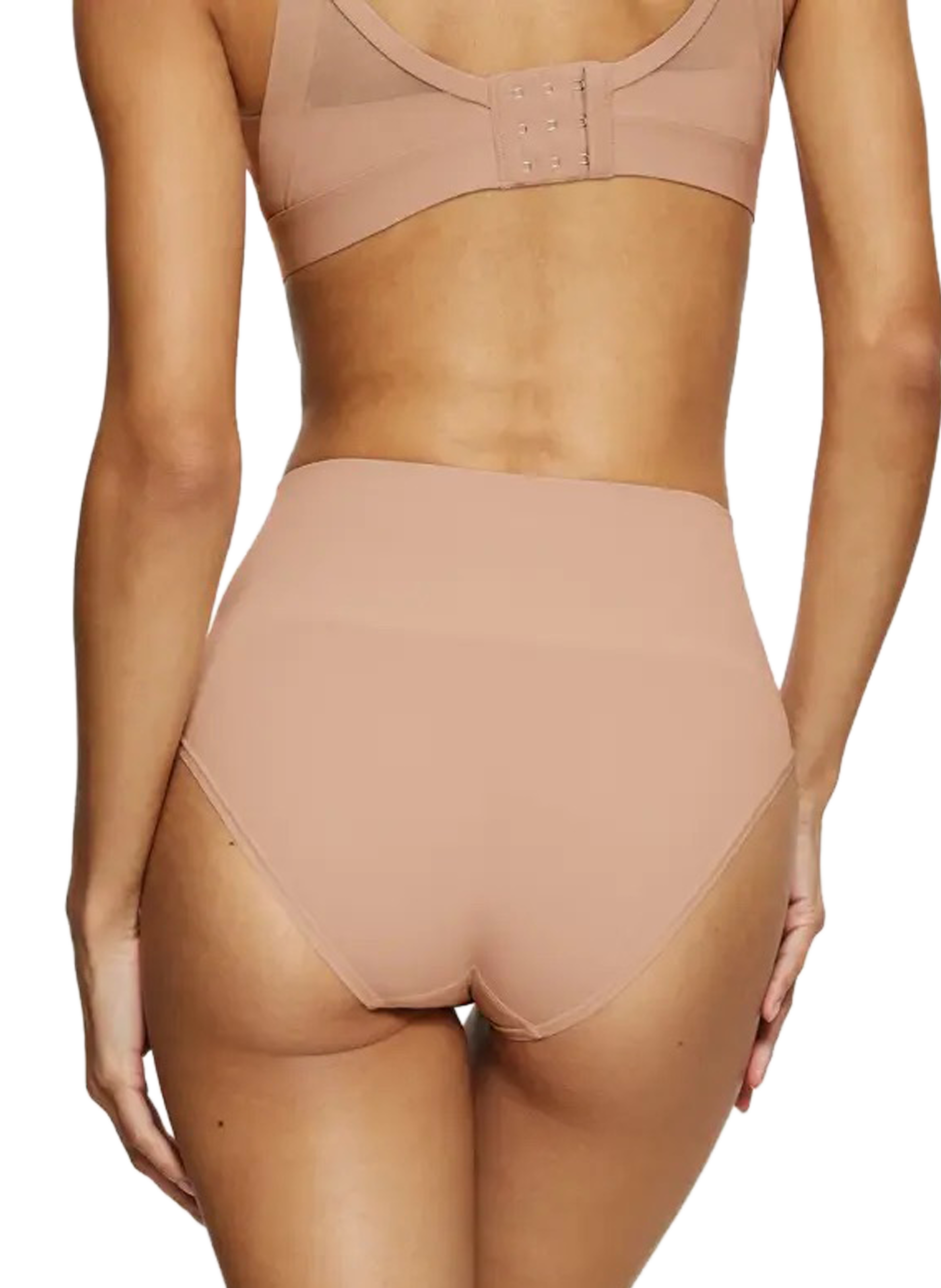 High-waisted solid color culottes TRIUMPH Beige