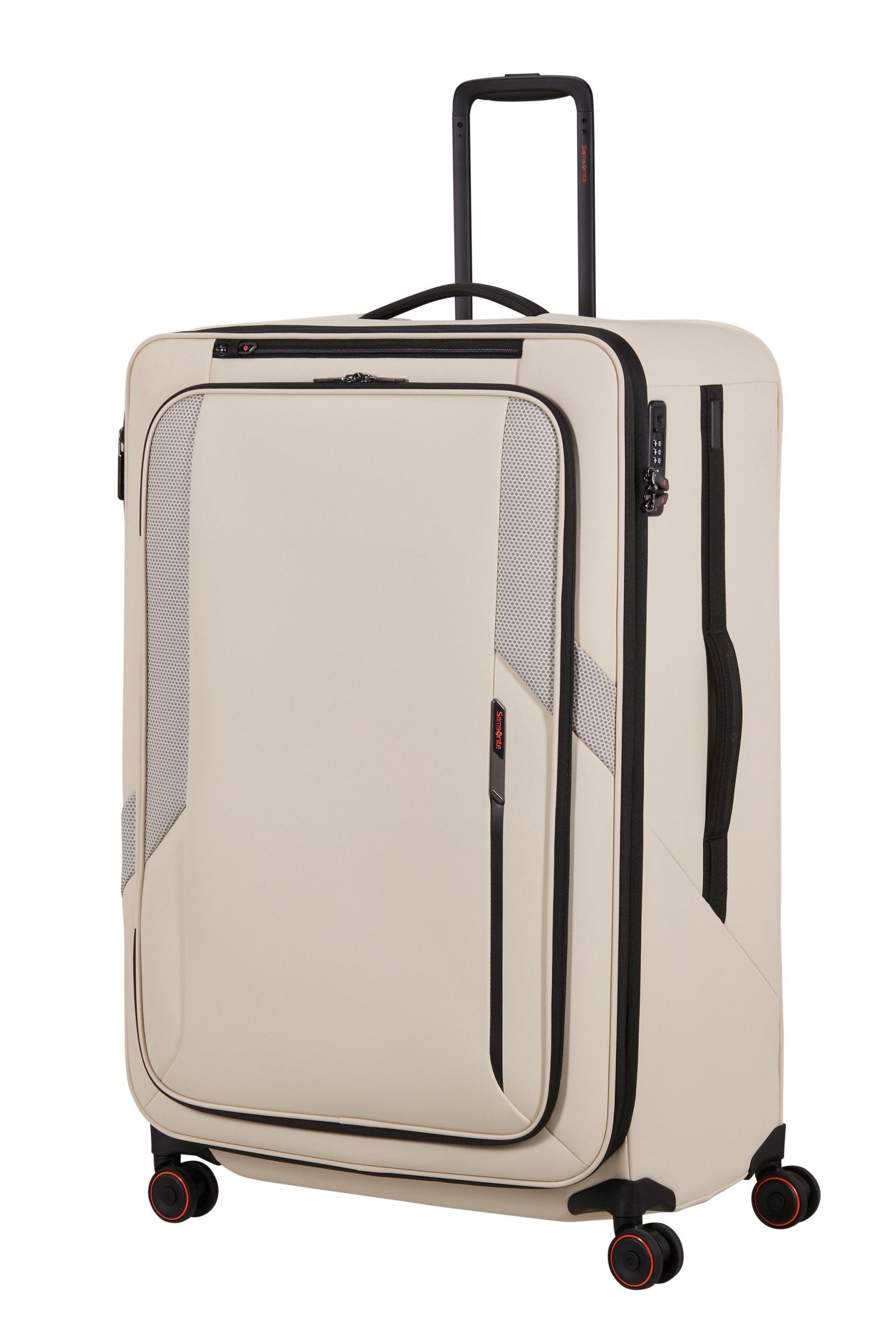 Glazed valise 4 roues taille xl SAMSONITE Beige