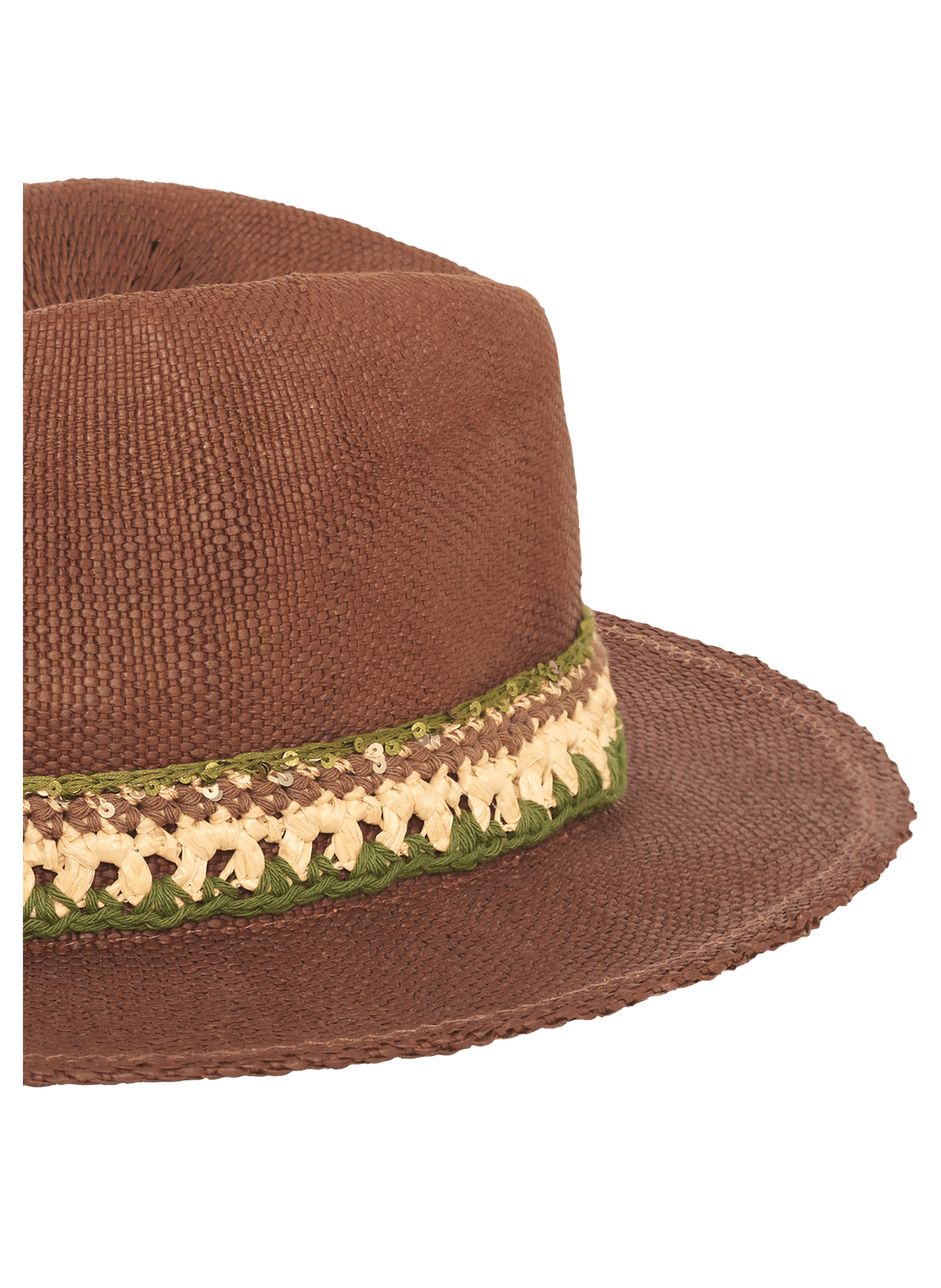 Chapeau de paille - emilie GERARD DAREL Marron