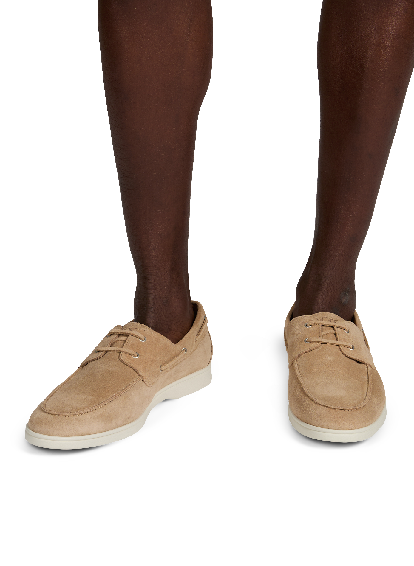 Mocassins en cuir suédé EDEN PARK Beige