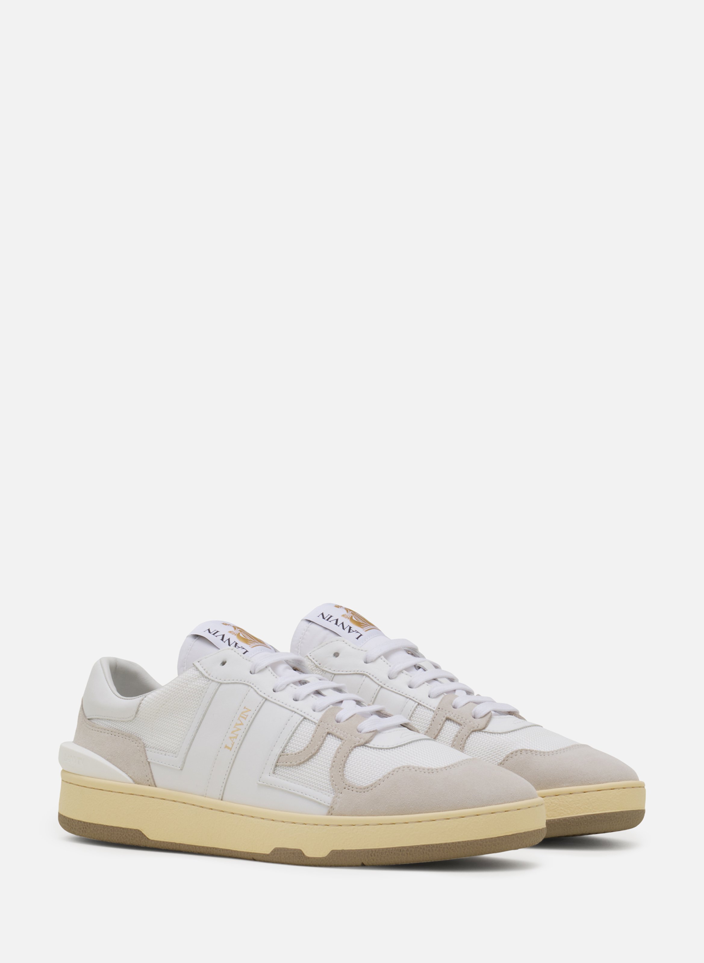 Sneakers clay en mesh LANVIN Blanc