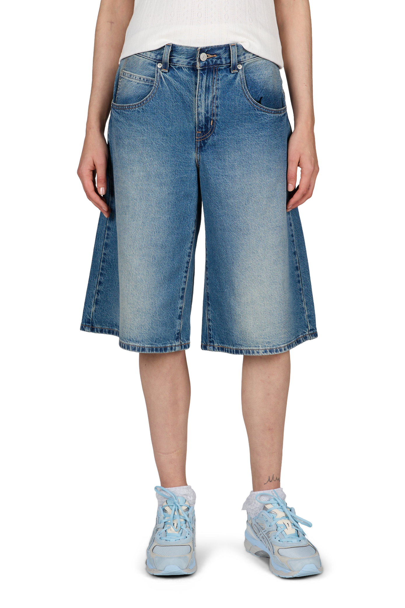 Short baggy in cotton denim LEVI'S Blue