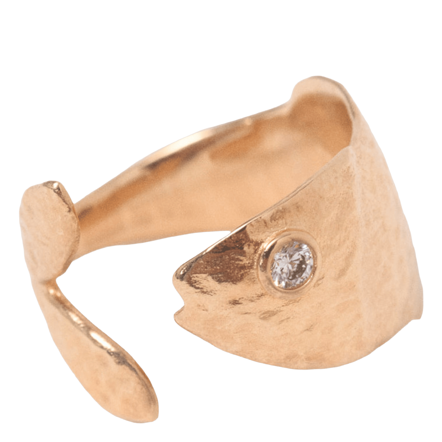 Bague en laiton MAJE Doré