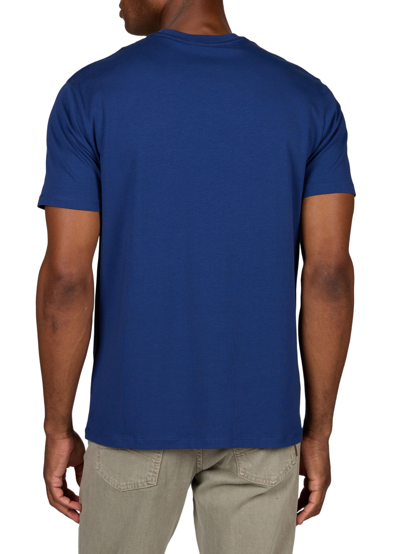Katoenen T-shirt ARMANI EXCHANGE Blauw