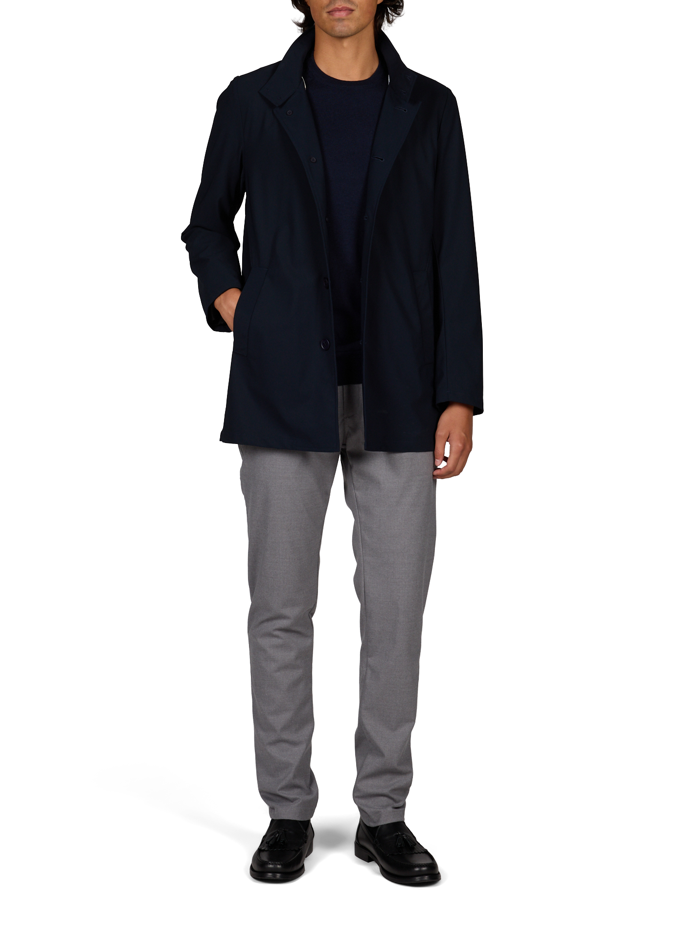 JEREMY EVOLUTION high-neck parka 1789 CALA Blue