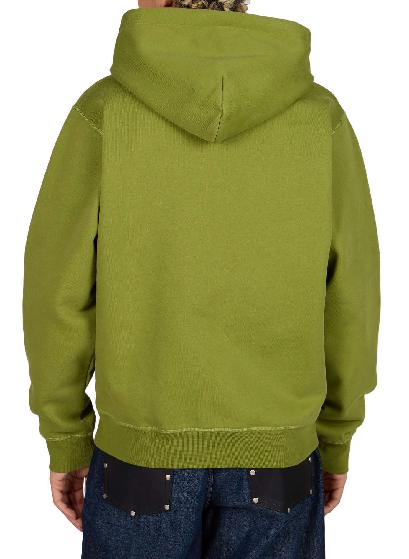 Sweat à capuche uni en coton ARTE ANTWERP Vert