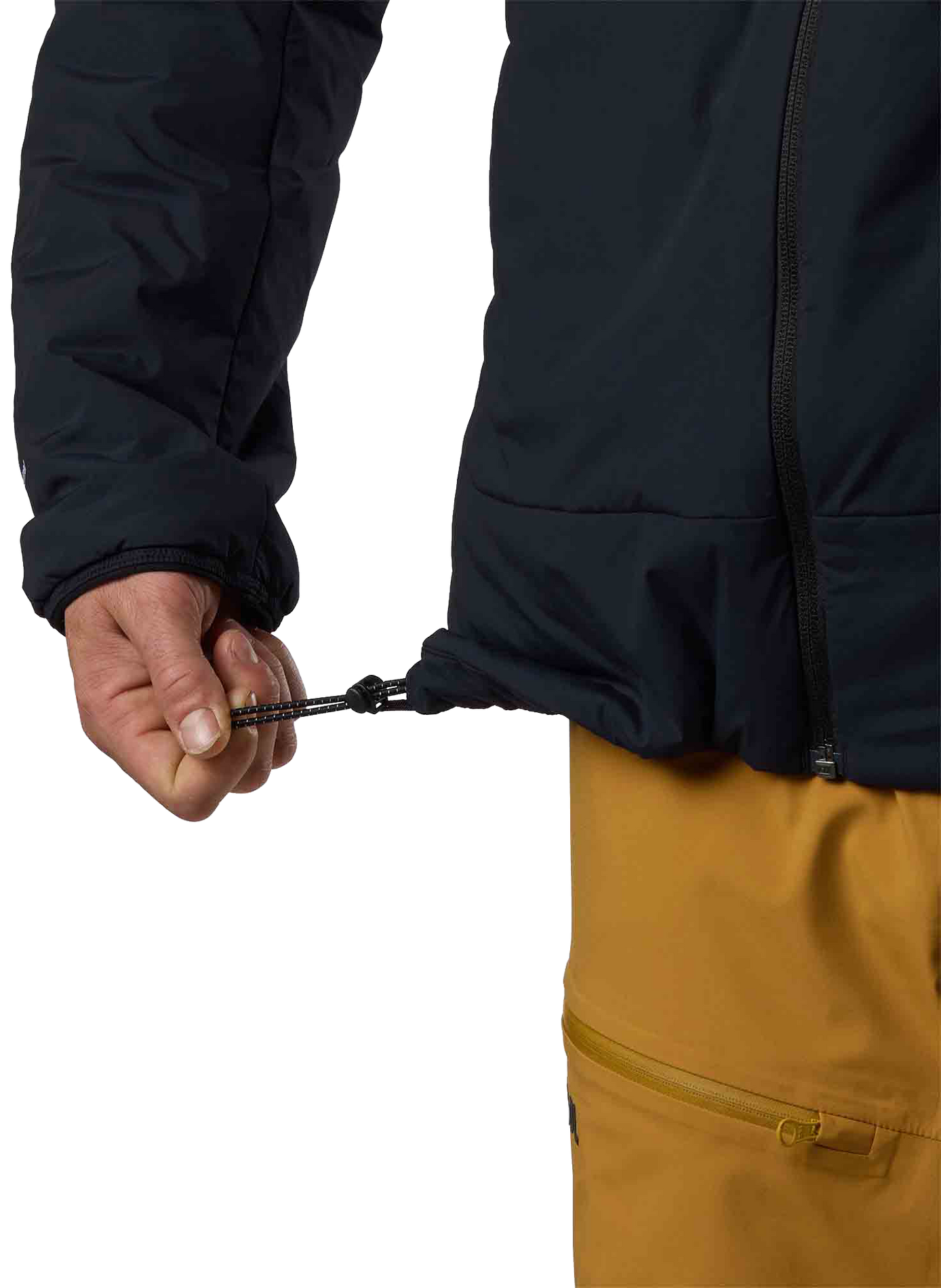 Veste droite col montant zippée ROSSIGNOL Negro