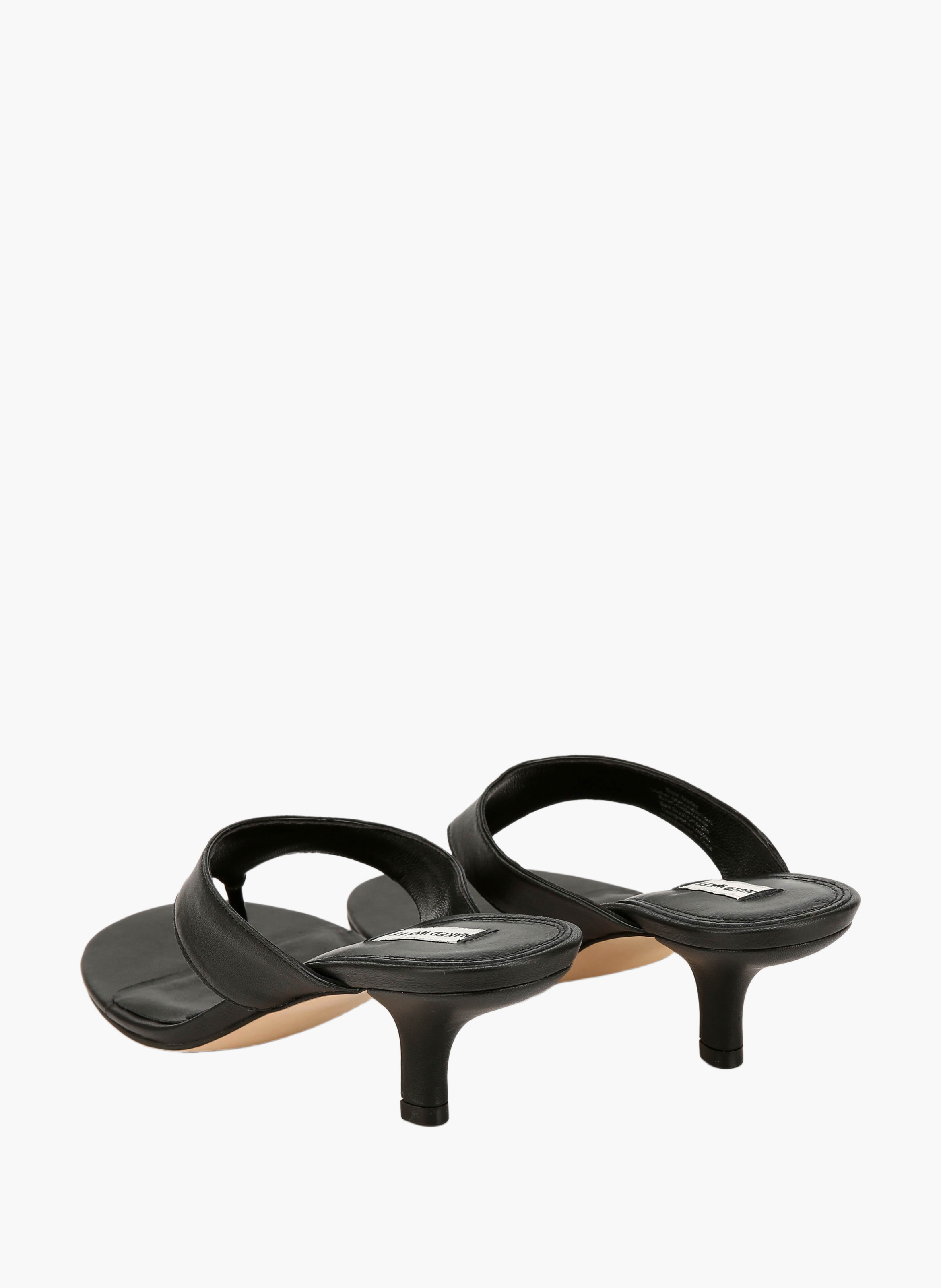 Marley Pumps aus Leder NAKED WOLFE Schwarz