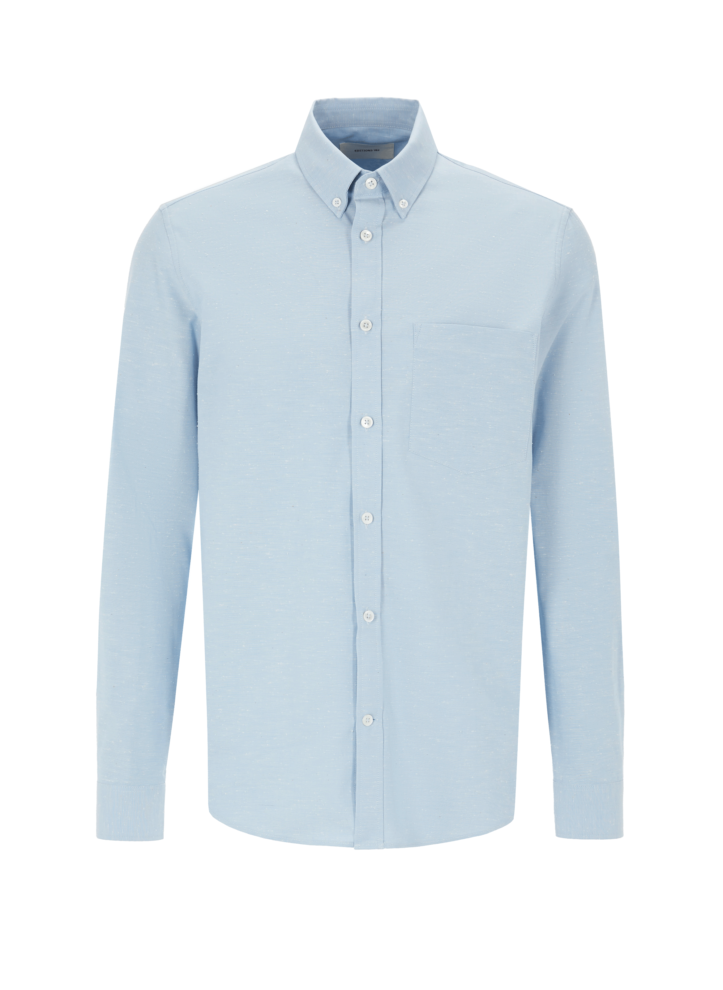 Chemise en coton EDITIONS 102 Bleu